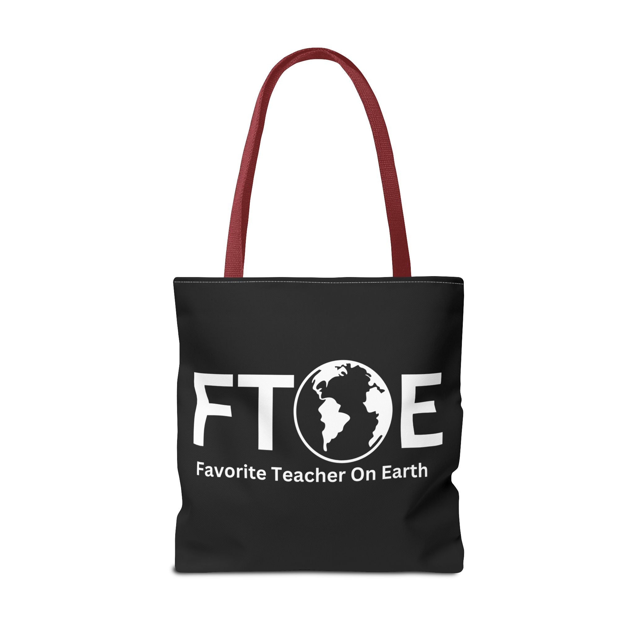 Favorite Teacher On Earth (FTOE) Tote Bag - Custom Printed Stylish and Functional Tote