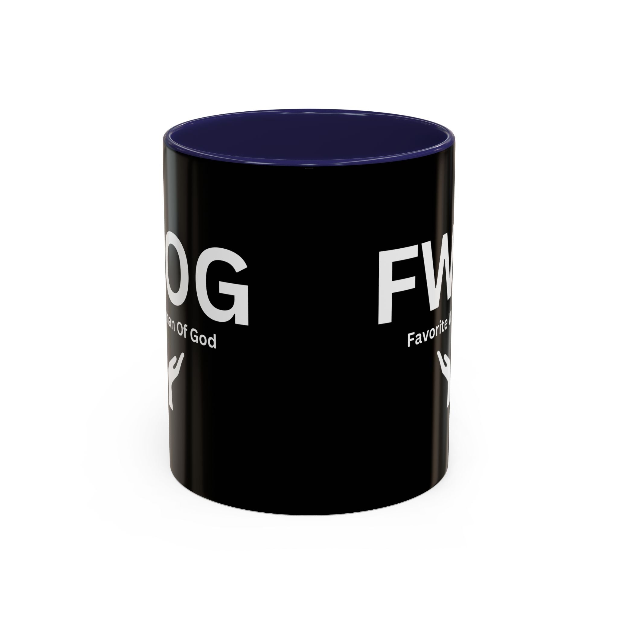 Favorite Woman of God (FWOG) Accent Coffee Mug (11oz, 15oz)