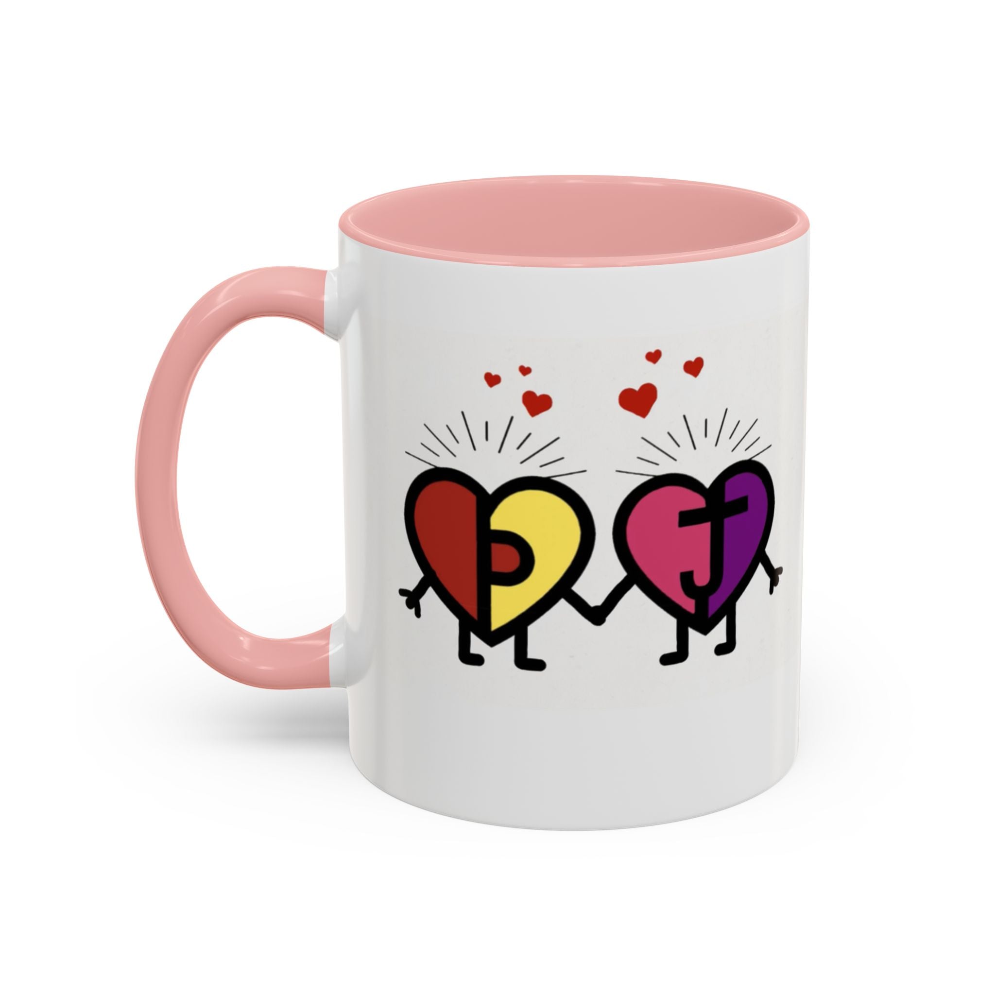 PJ & Joy Passionoy Mascots Accent Coffee Mug (11, 15oz)