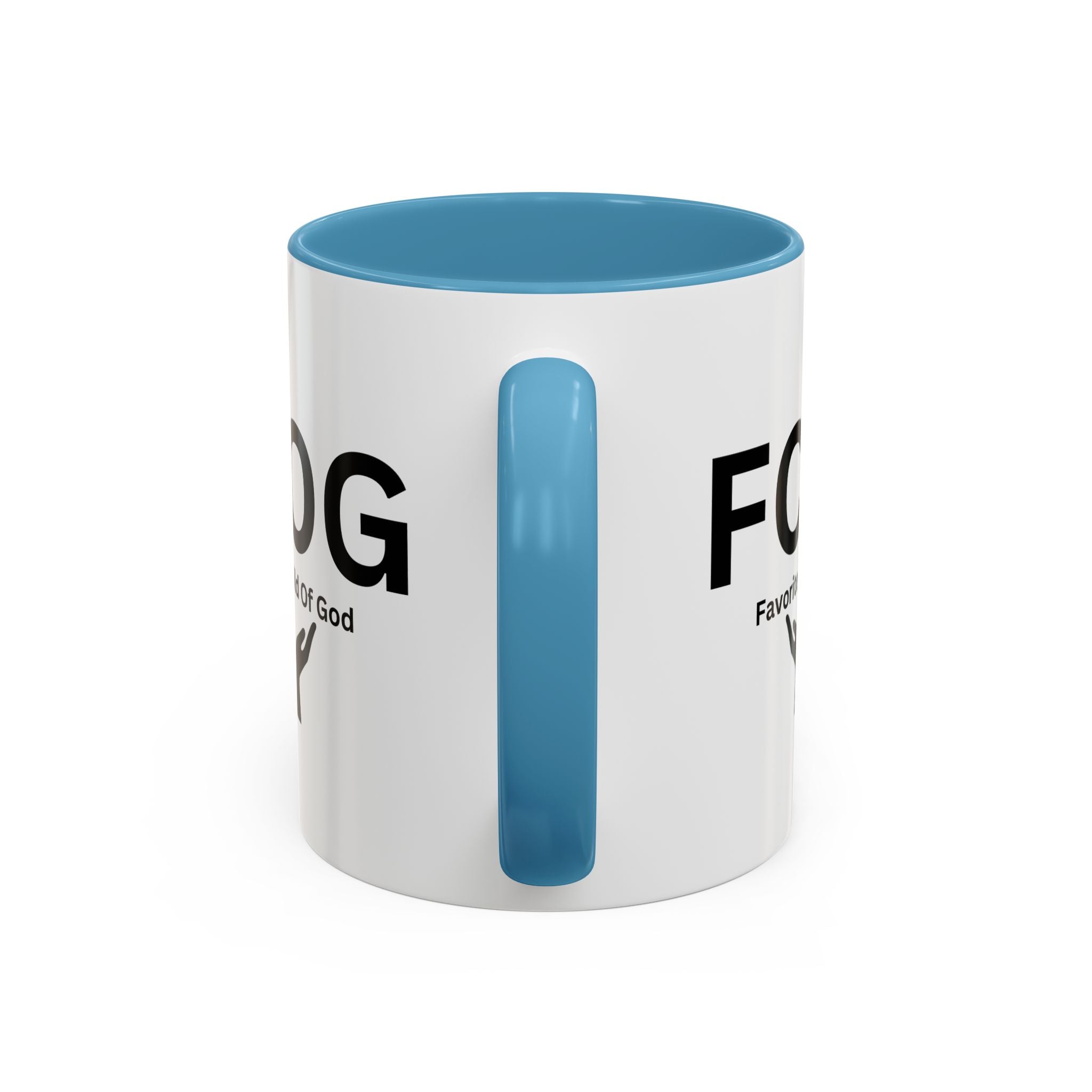 Favorite Child of God (FCOG) Accent Coffee Mug (11, 15oz)