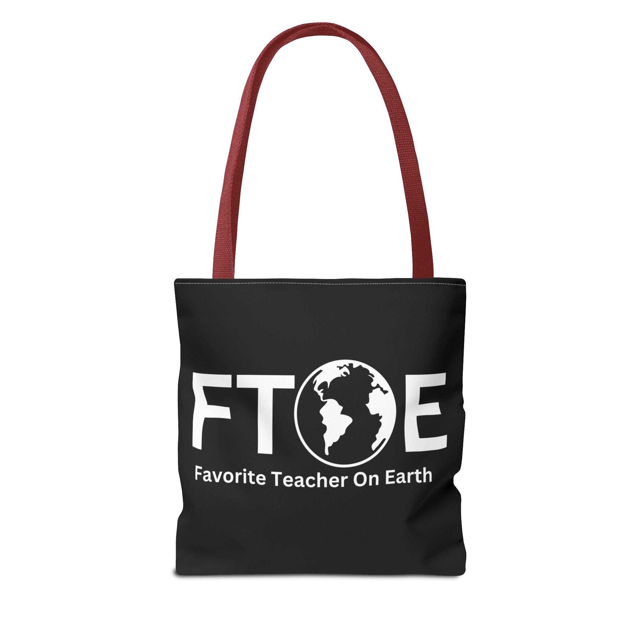 Favorite Teacher On Earth (FTOE) Tote Bag - Custom Printed Stylish and Functional Tote
