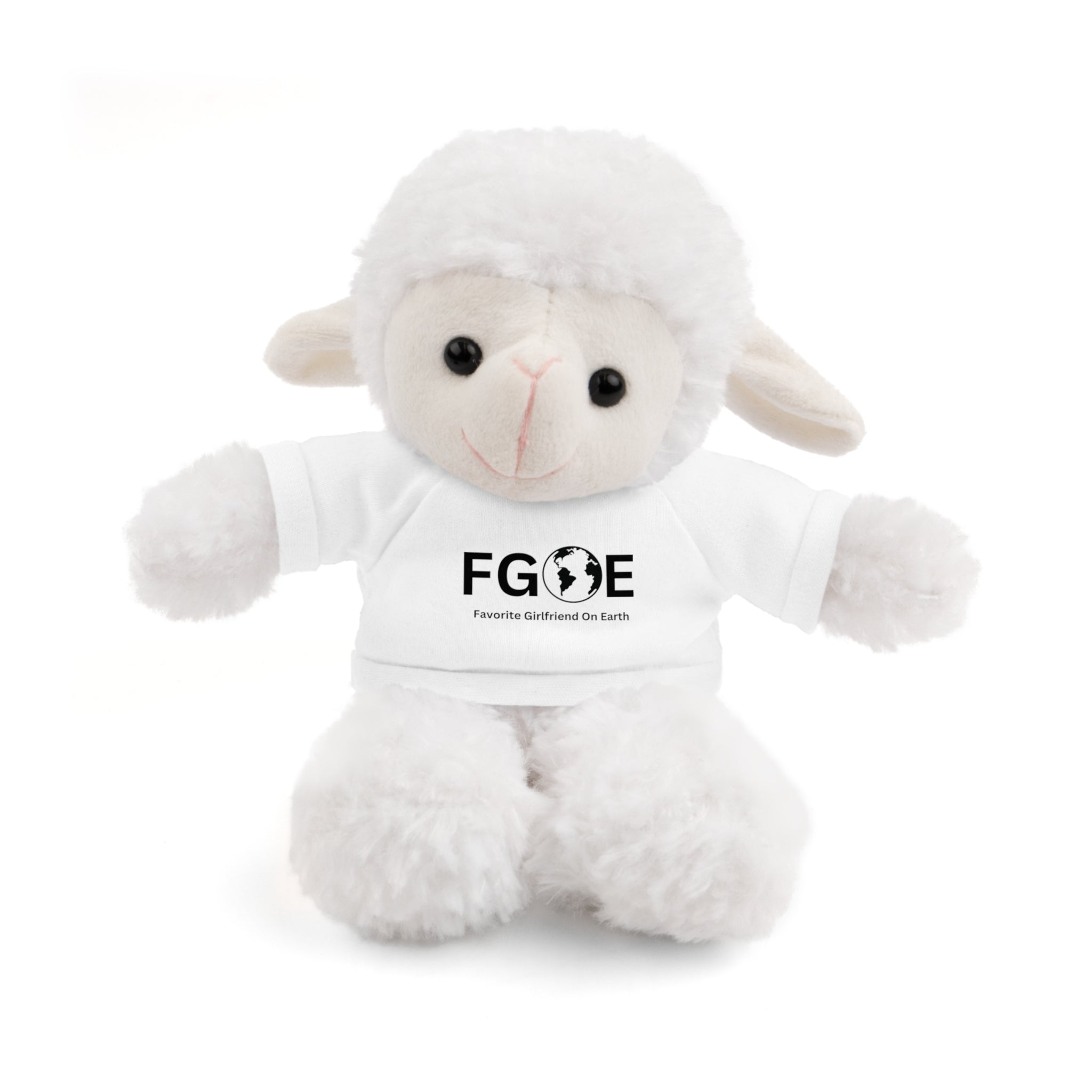 Stuffed Animal Gift – Favorite Girlfriend on Earth (FGOE)– Customizable T-Shirt & Animal