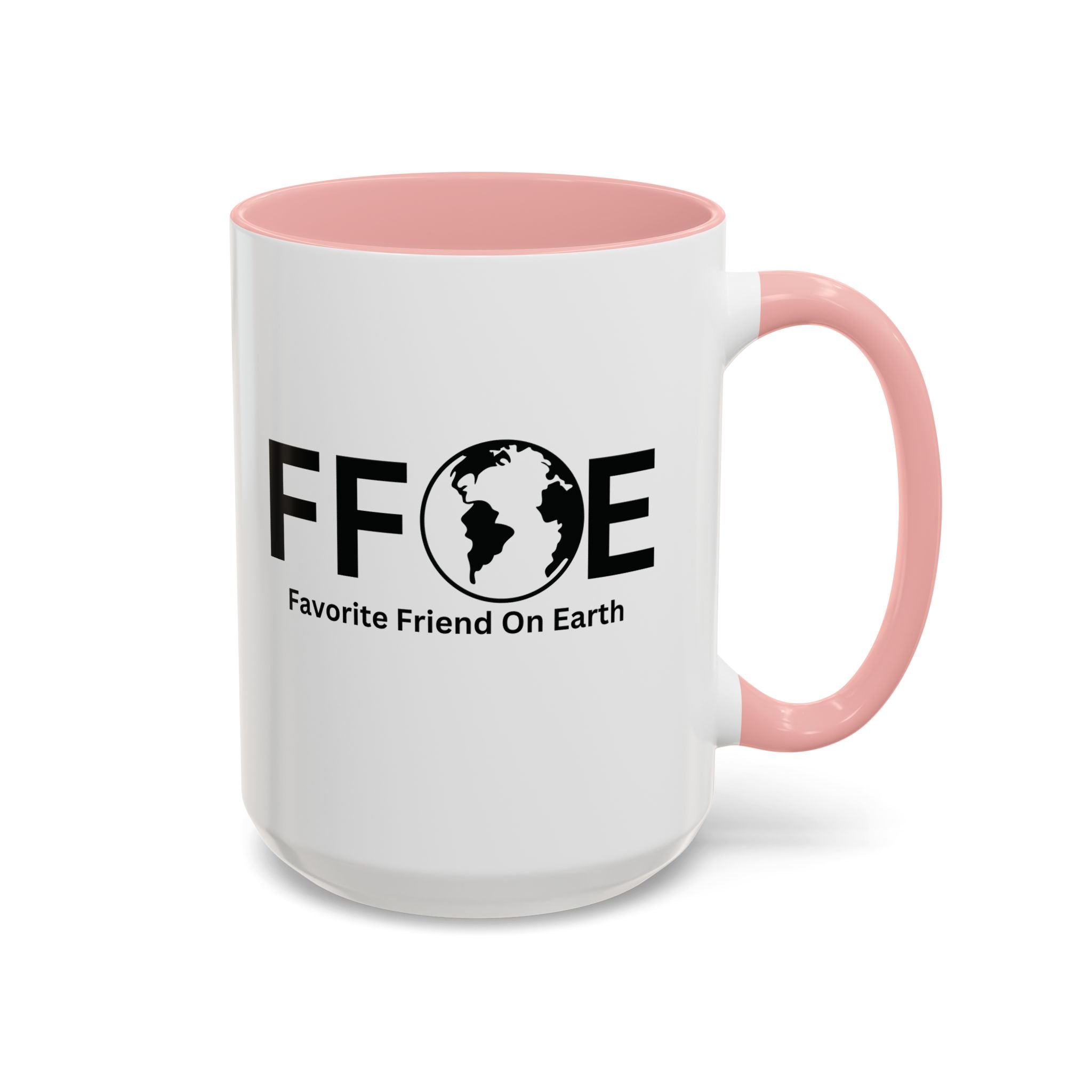 Favorite Friend On Earth (FFOE) Accent Coffee Mug (11oz, 15oz)