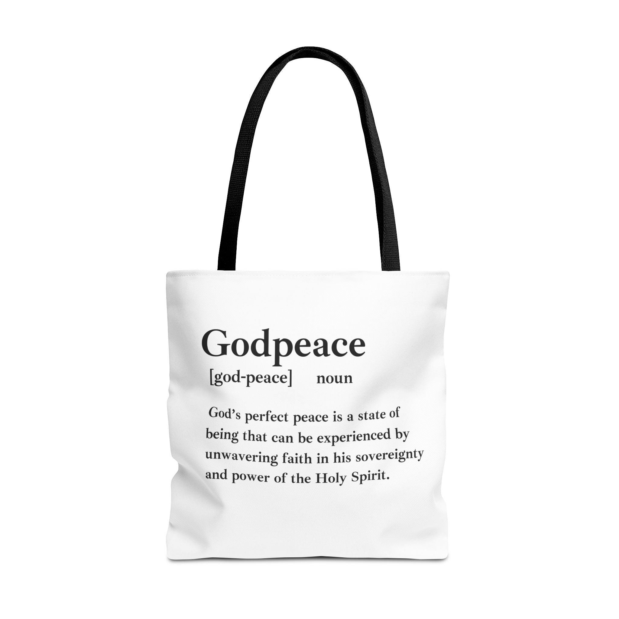 Godpeace Tote Bag - Custom Printed Stylish and Functional Tote