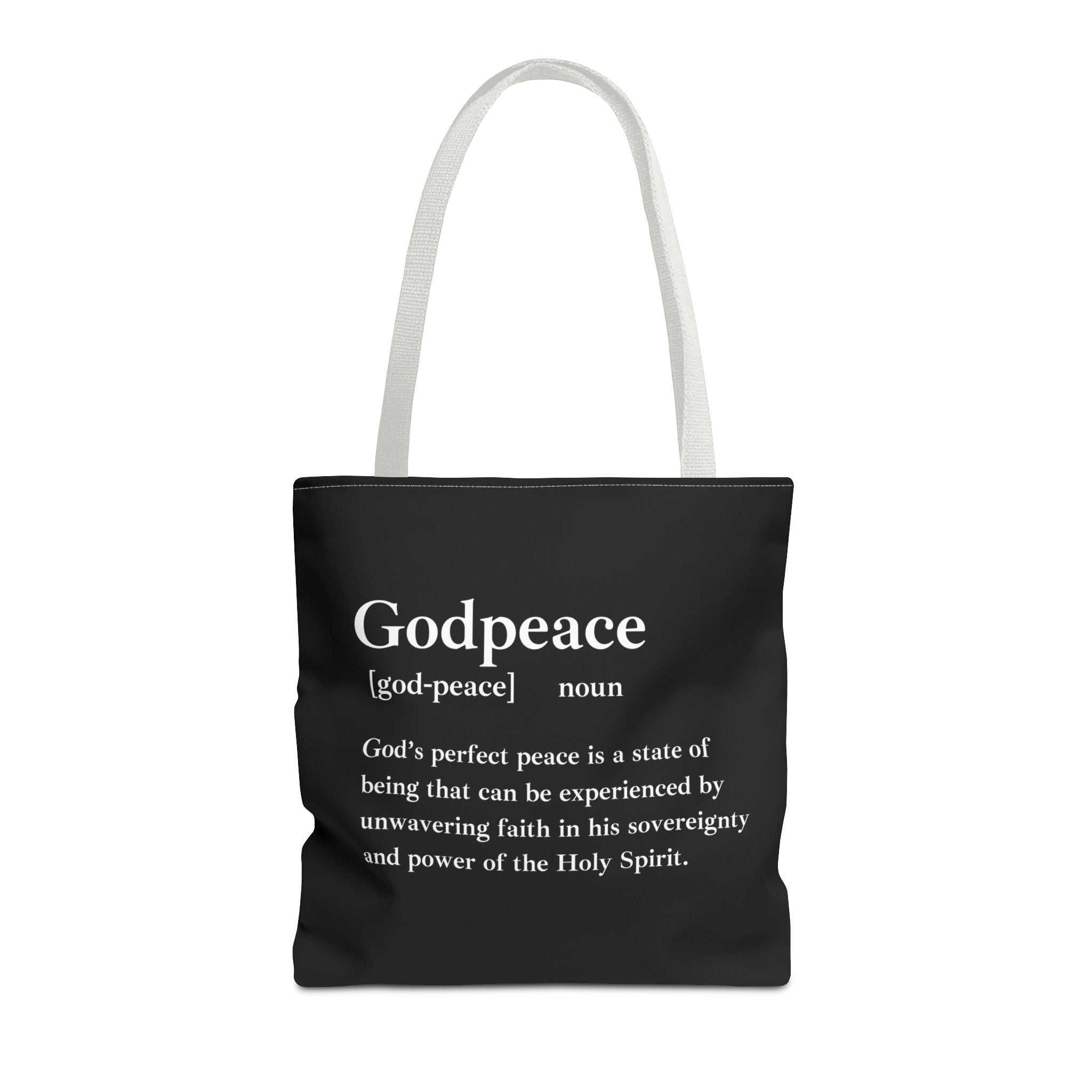Godpeace Tote Bag - Custom Printed Stylish and Functional Tote
