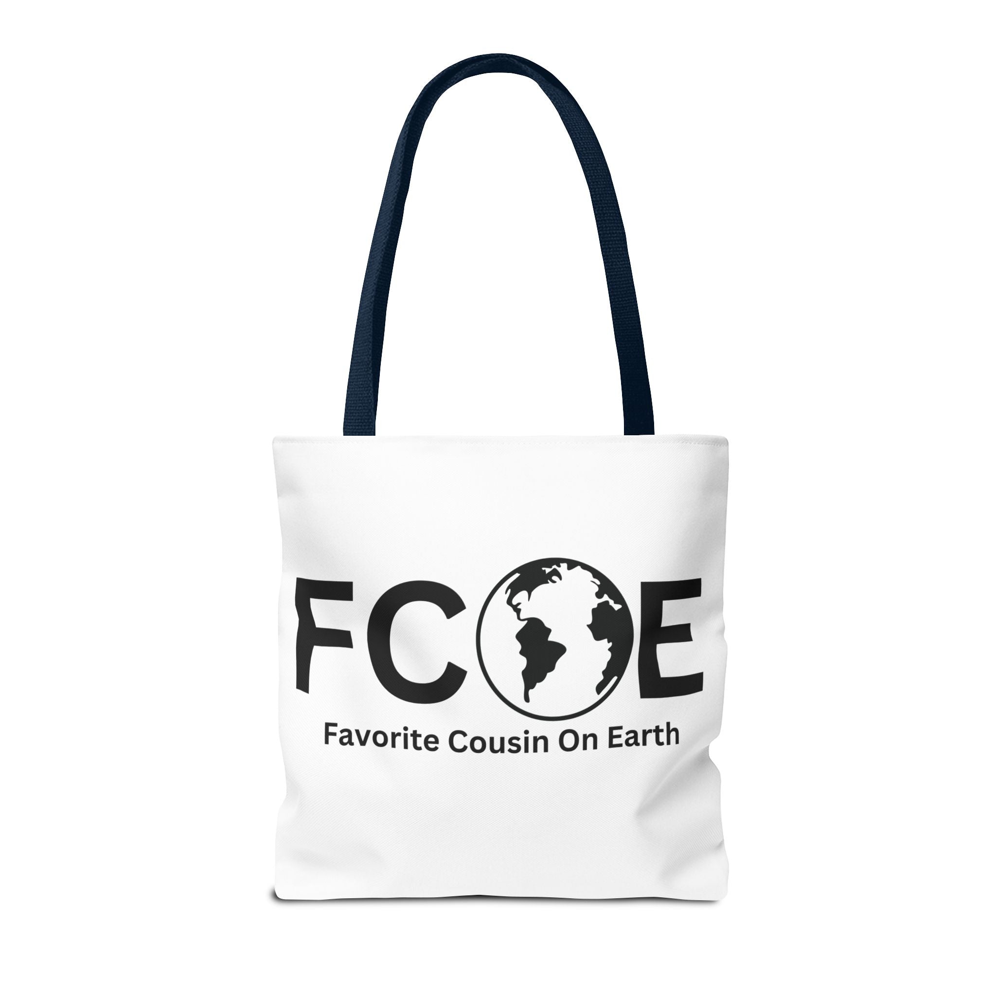 Favorite Cousin On Earth (FCOE) Tote Bag - Custom Printed Stylish and Functional Tote