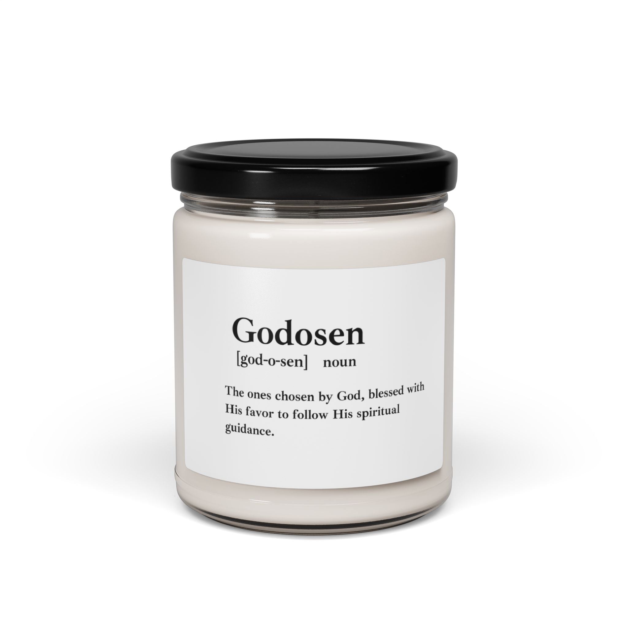 Godosen Scented Soy Candle - 9oz Natural Wax Candle with Custom Label