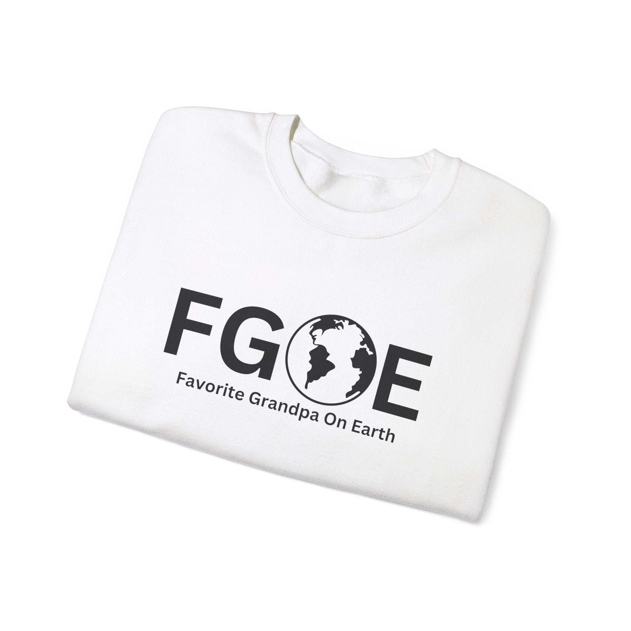 Favorite Grandpa On Earth (FGOE) Unisex Heavy Blend™ Crewneck Sweatshirt