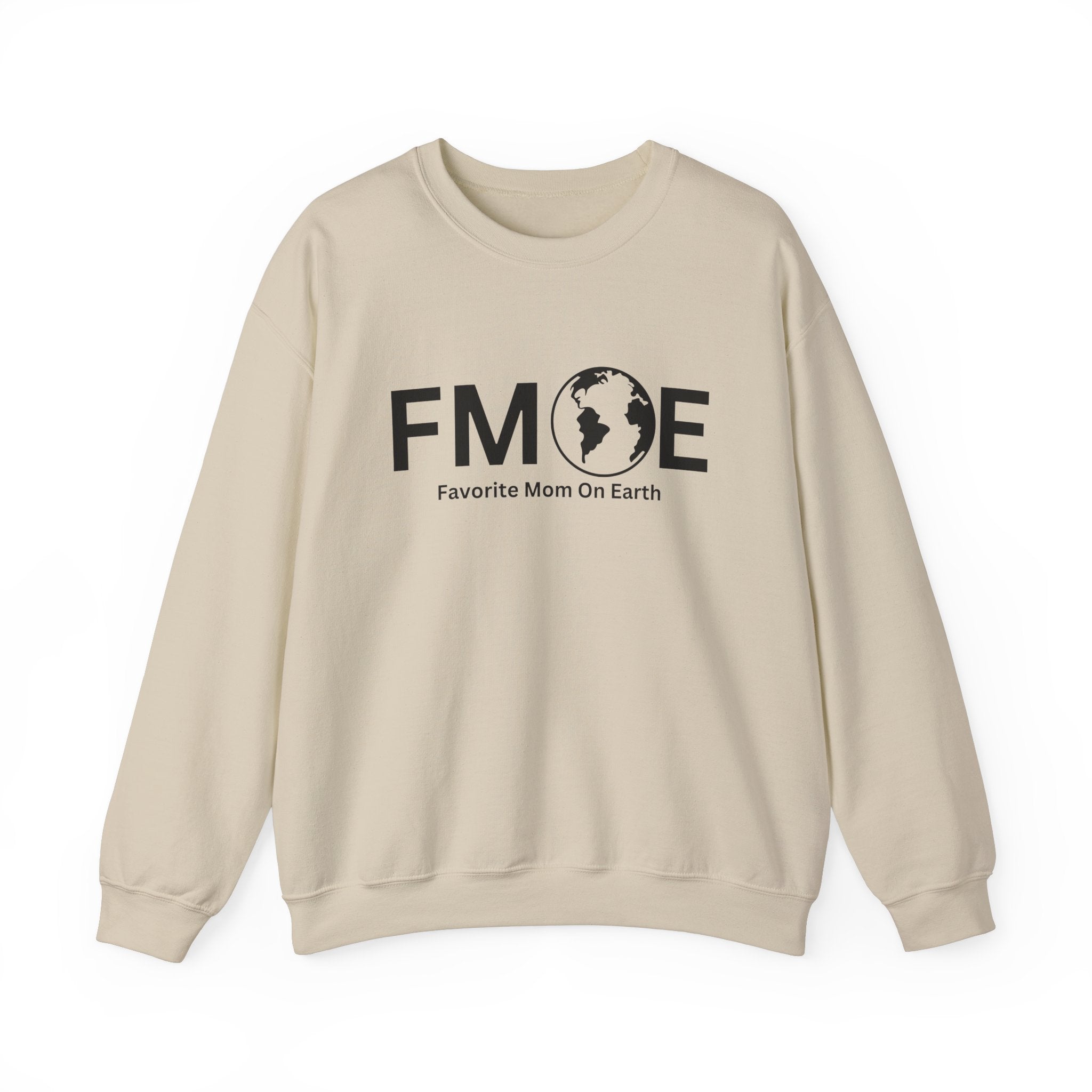 Favorite Mom On Earth (FMOE) Unisex Heavy Blend™ Crewneck Sweatshirt – Cozy and Durable