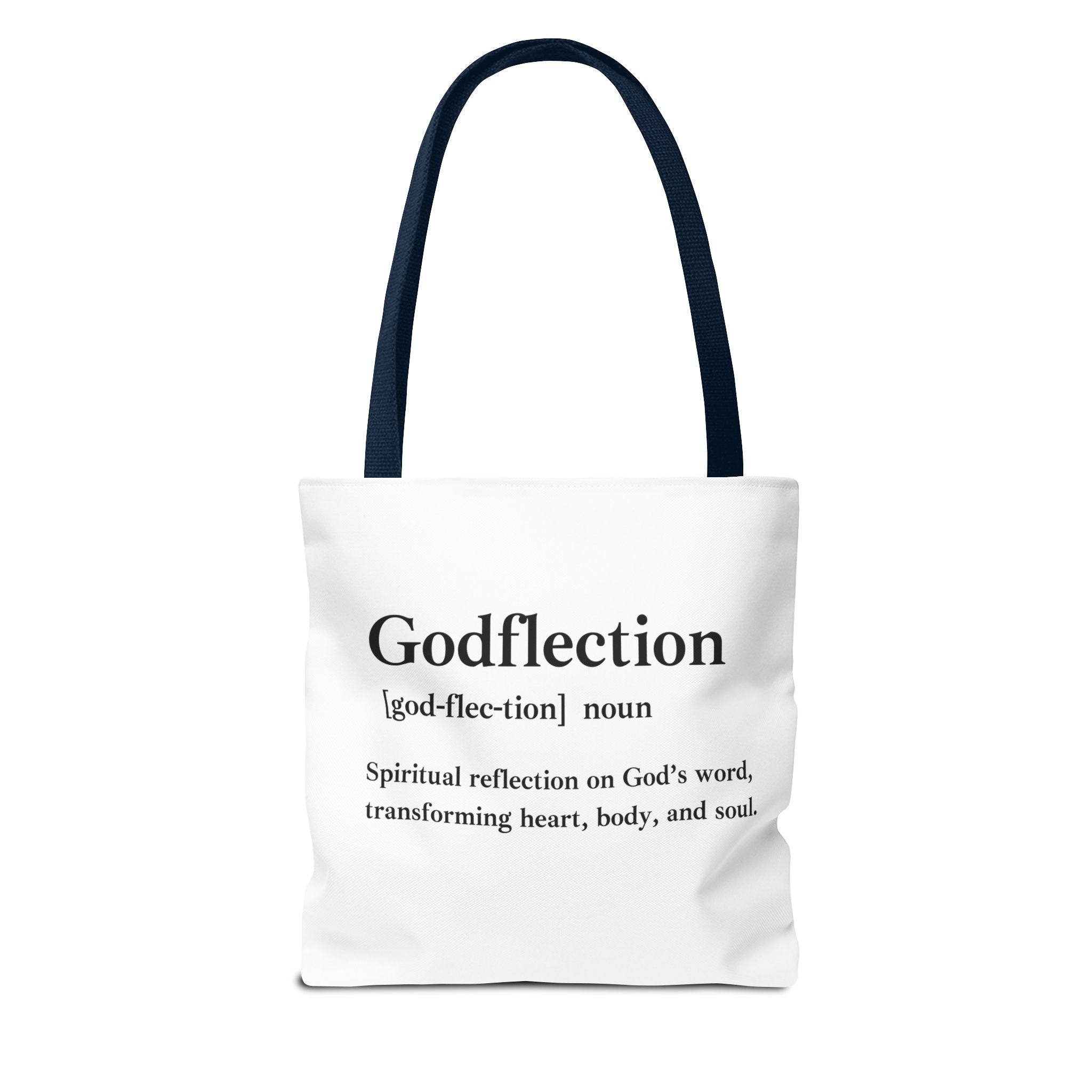 Godflection Tote Bag - Custom Printed Stylish and Functional Tote