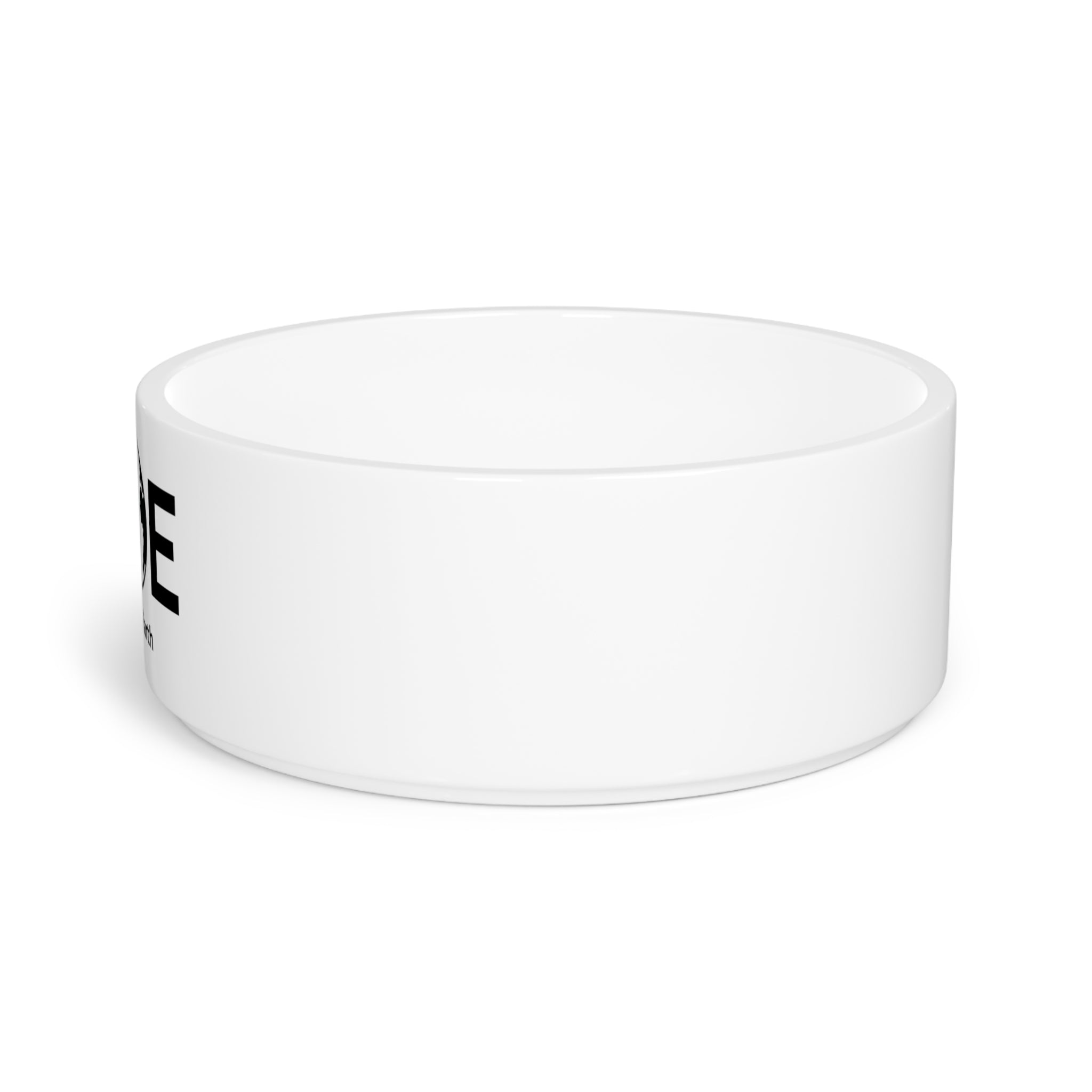 Favorite Dog On Earth (FDOE) Custom Pet Bowl - Stylish and Functional Ceramic Dog Bowl