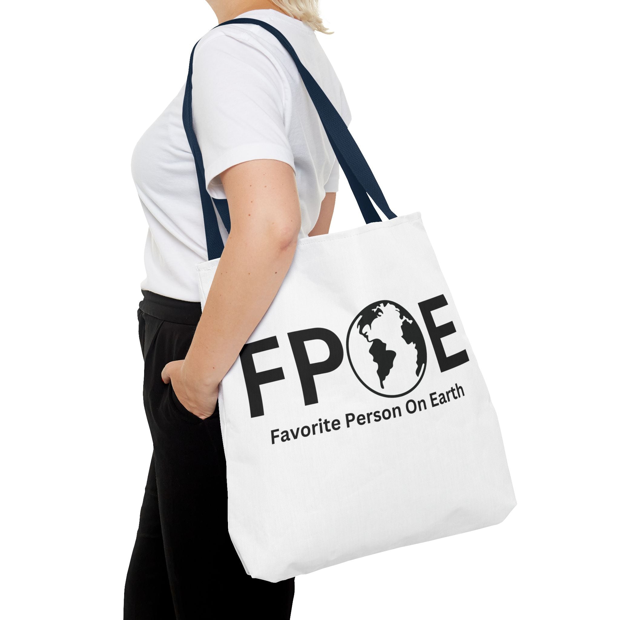 Favorite Person On Earth (FPOE) Tote Bag - Custom Printed Stylish and Functional Tote