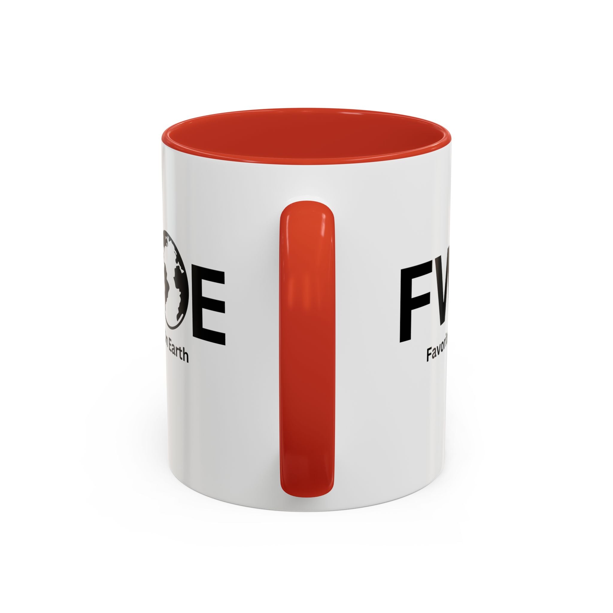 Favorite Wife On Earth (FWOE) Accent Coffee Mug (11oz, 15oz)