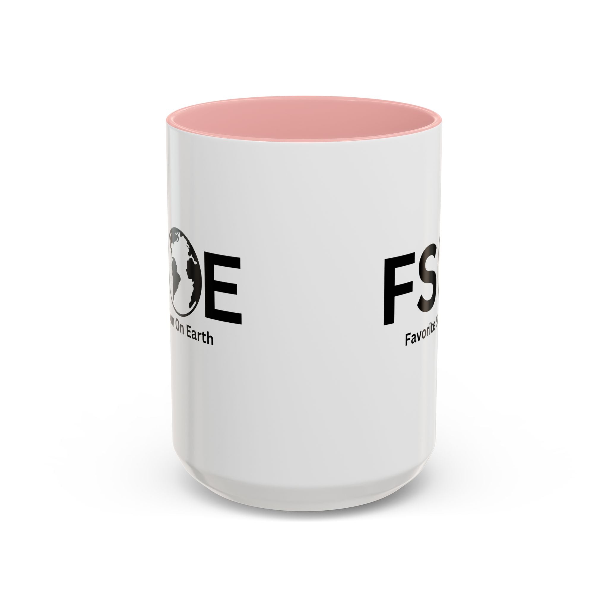 Favorite Son On Earth (FSOE) Accent Coffee Mug (11oz, 15oz)