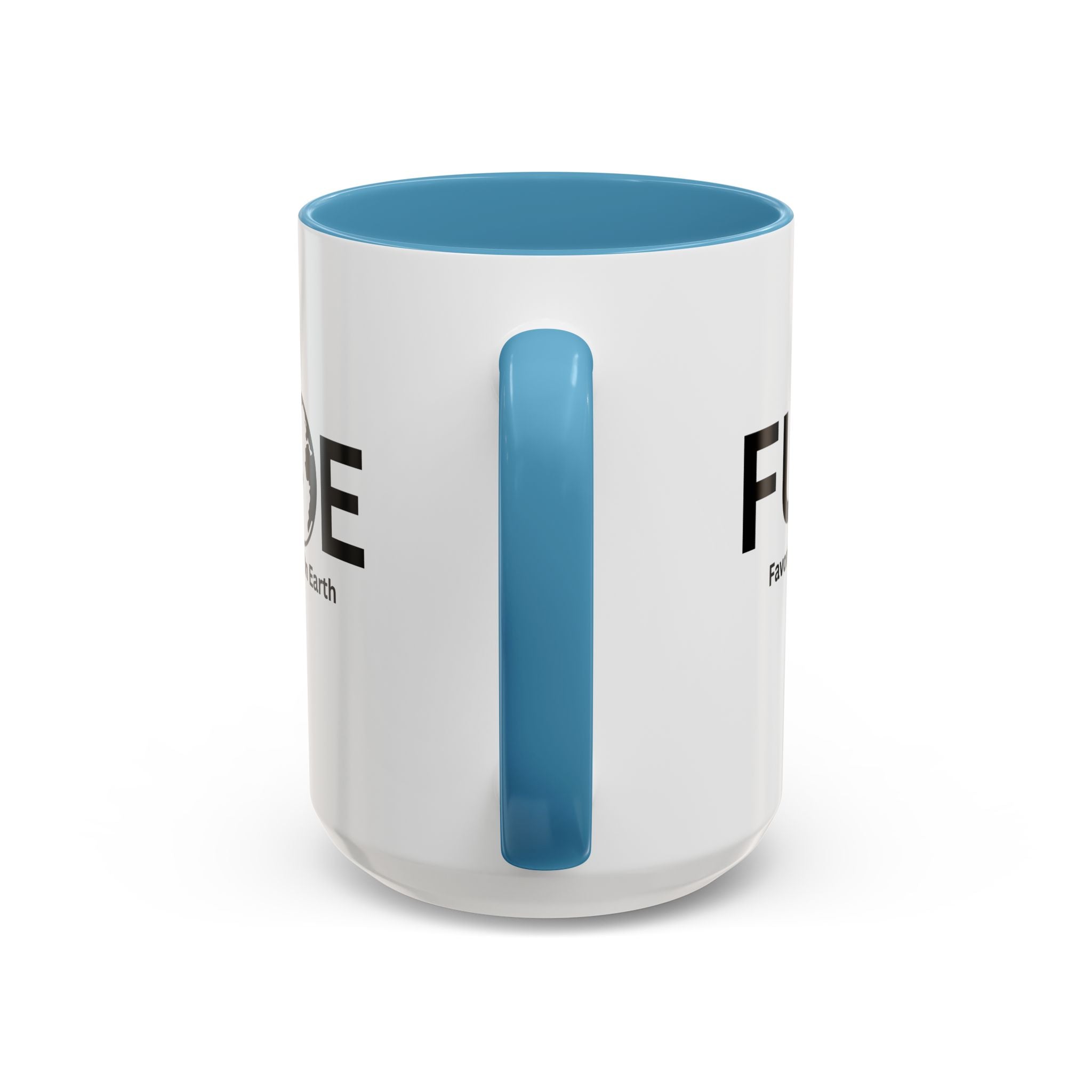 Favorite Uncle On Earth (FUOE) Accent Coffee Mug (11oz, 15oz)