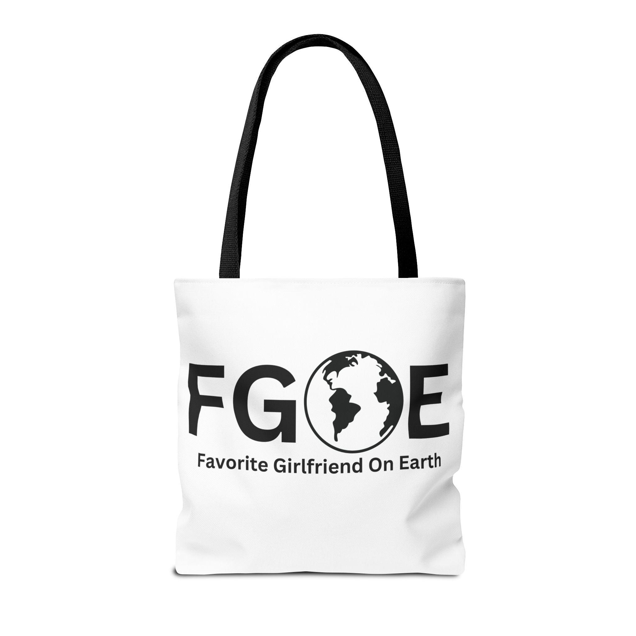 Favorite Girlfriend On Earth (FGOE) Tote Bag - Custom Printed Stylish and Functional Tote
