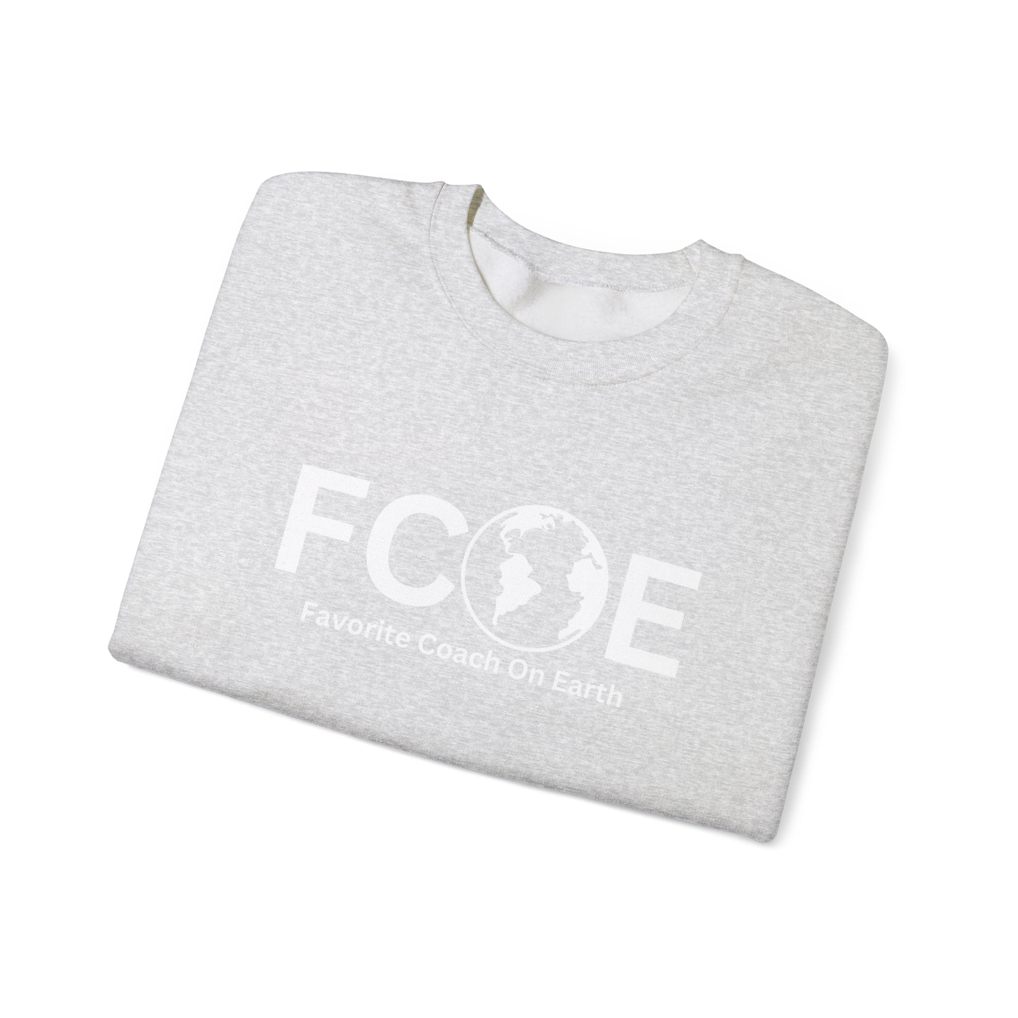 Favorite Coach On Earth (FCOE) Crewneck Sweatshirt – Cozy & Durable