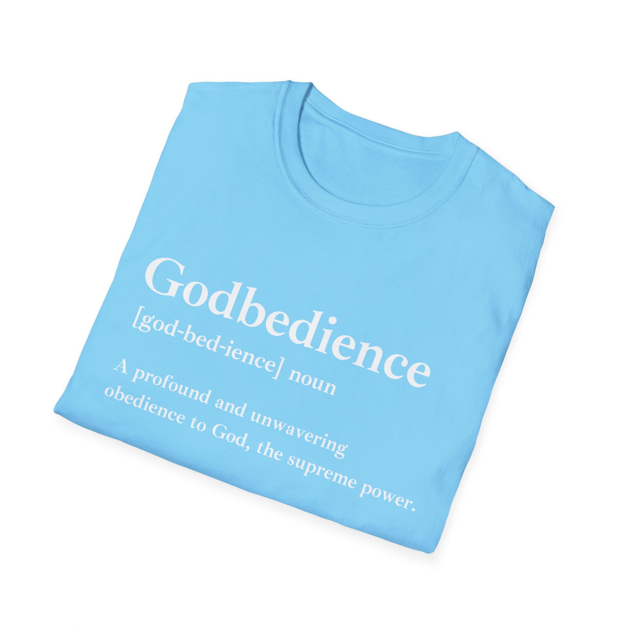 Godbedience Unisex Softstyle T-Shirt