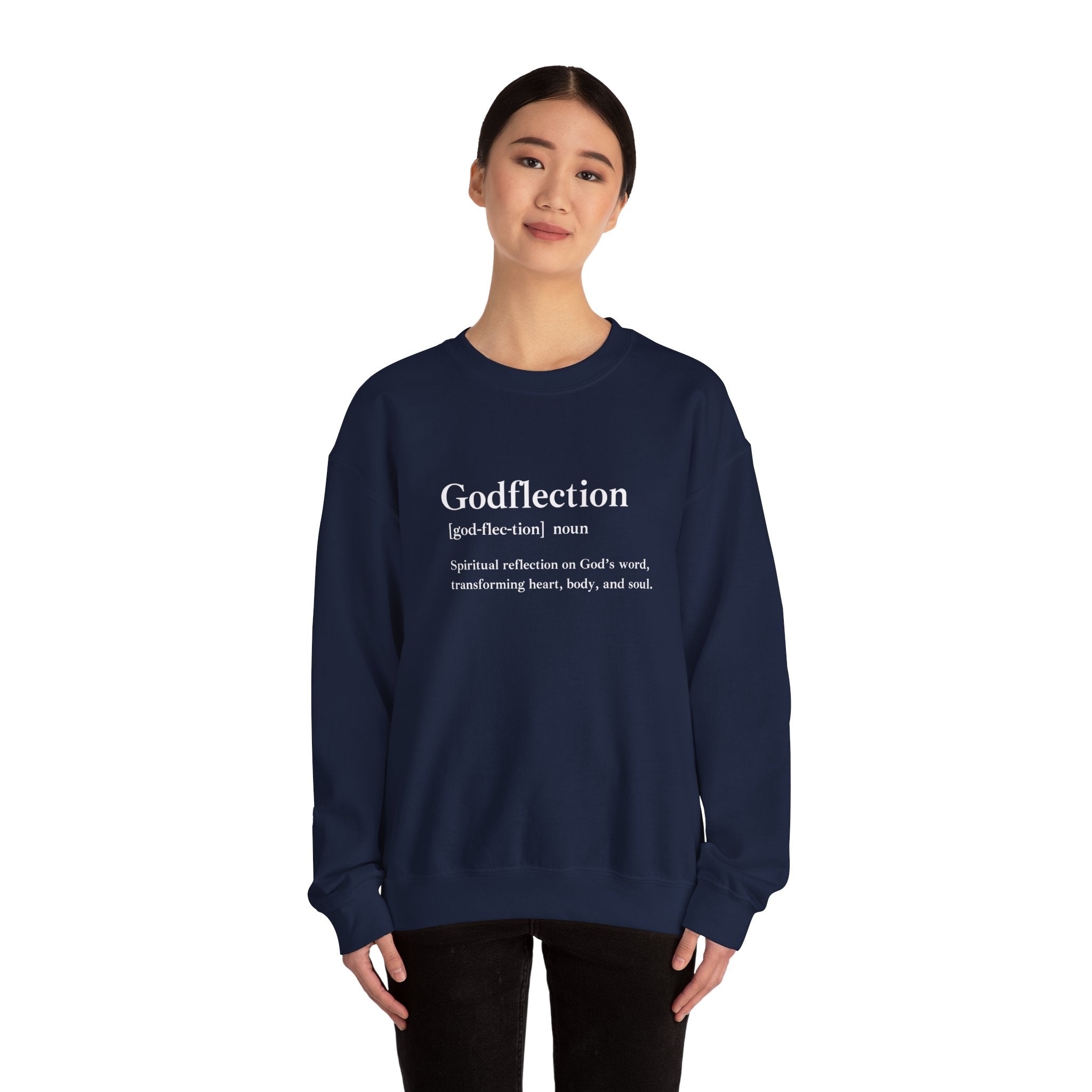 Godflection Unisex Heavy Blend™ Crewneck Sweatshirt