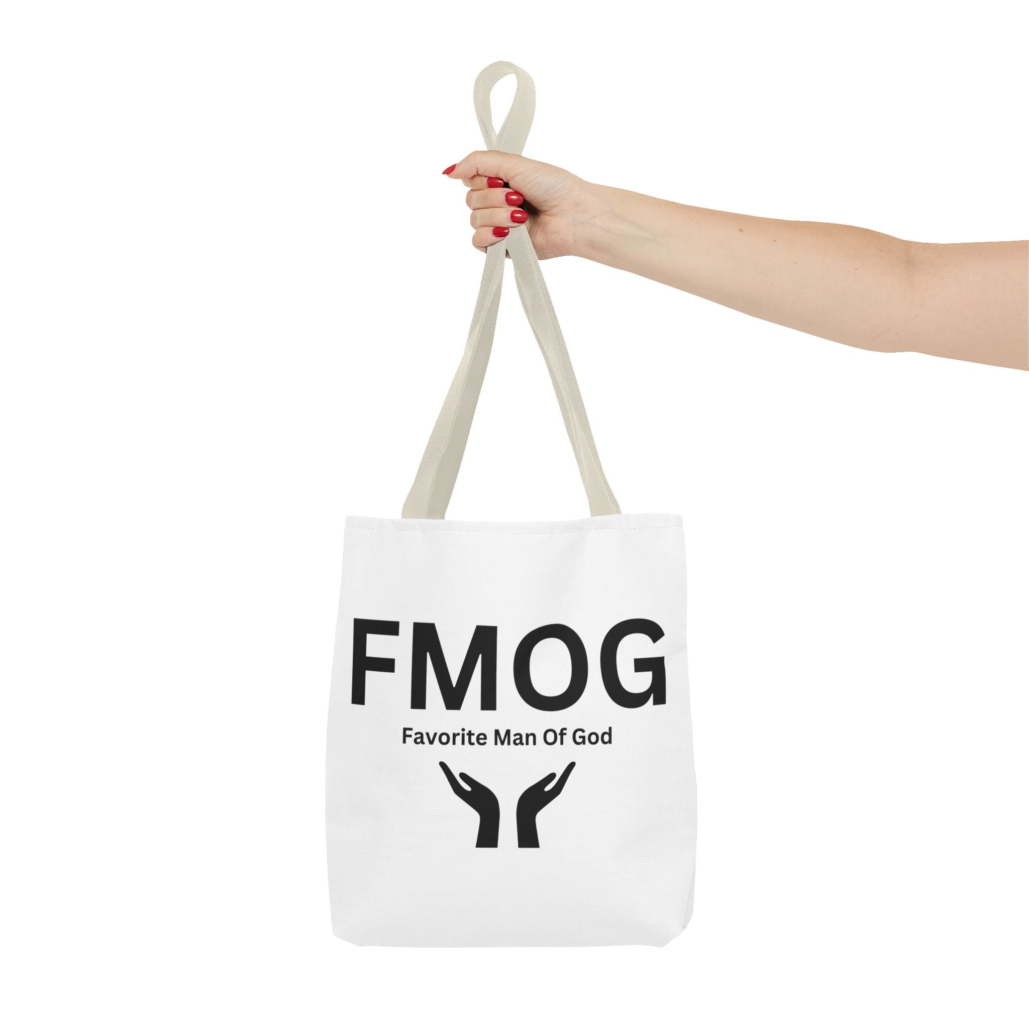 Favorite Man of God Tote Bag (FMOG) Tote Bag - Custom Printed Stylish and Functional Tote