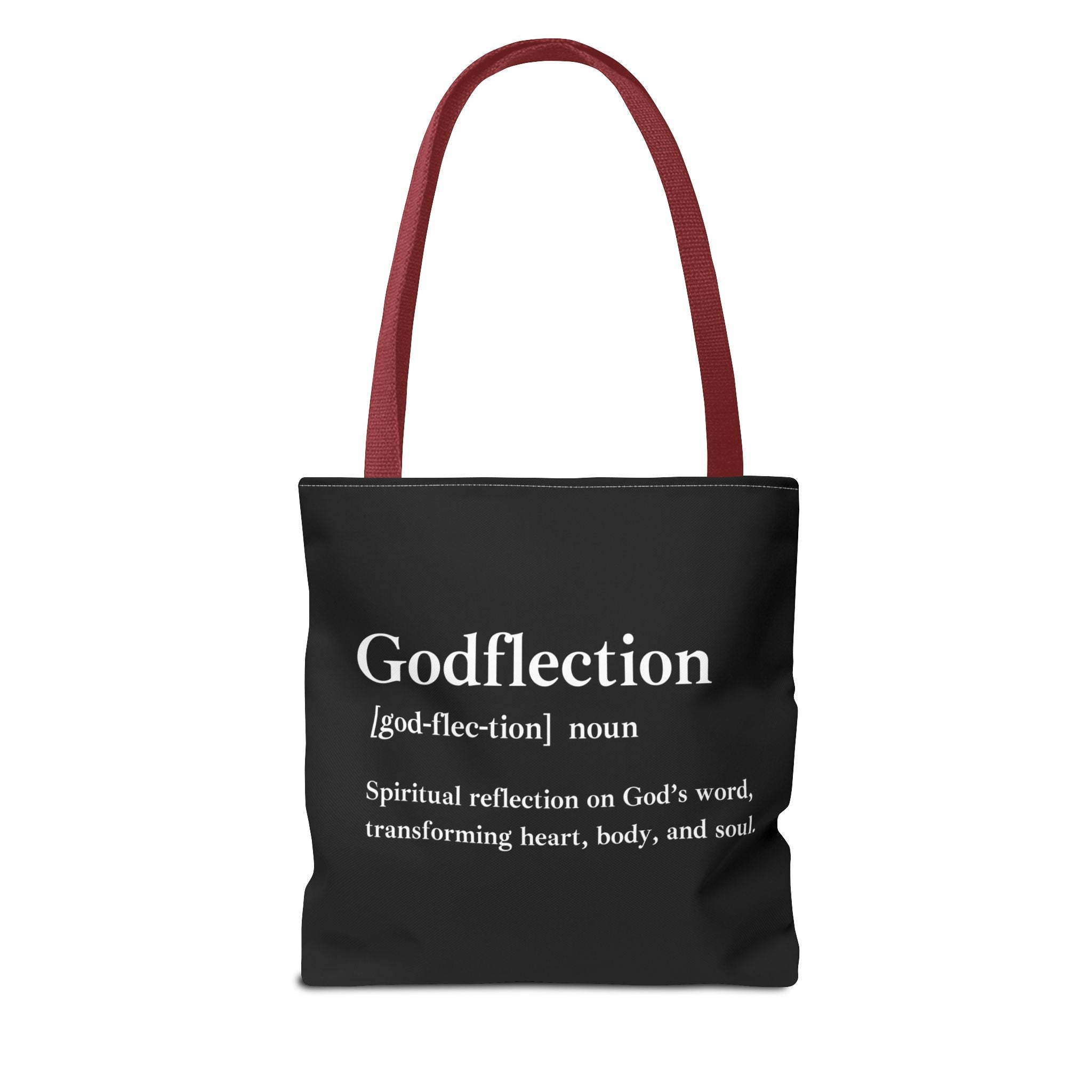 Godflection Tote Bag - Custom Printed Stylish and Functional Tote