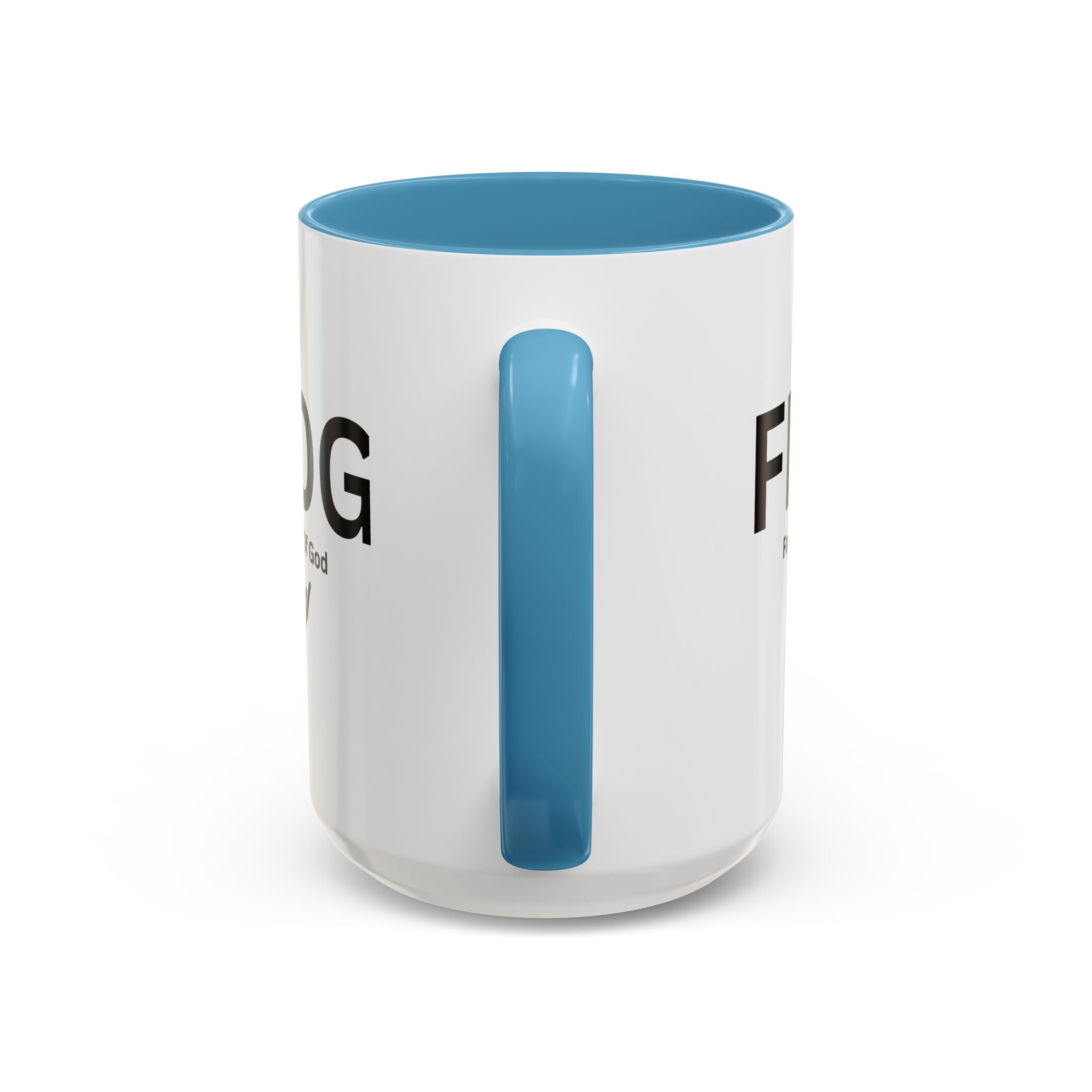 Favorite Man of God (FMOG) Accent Coffee Mug (11oz, 15oz)