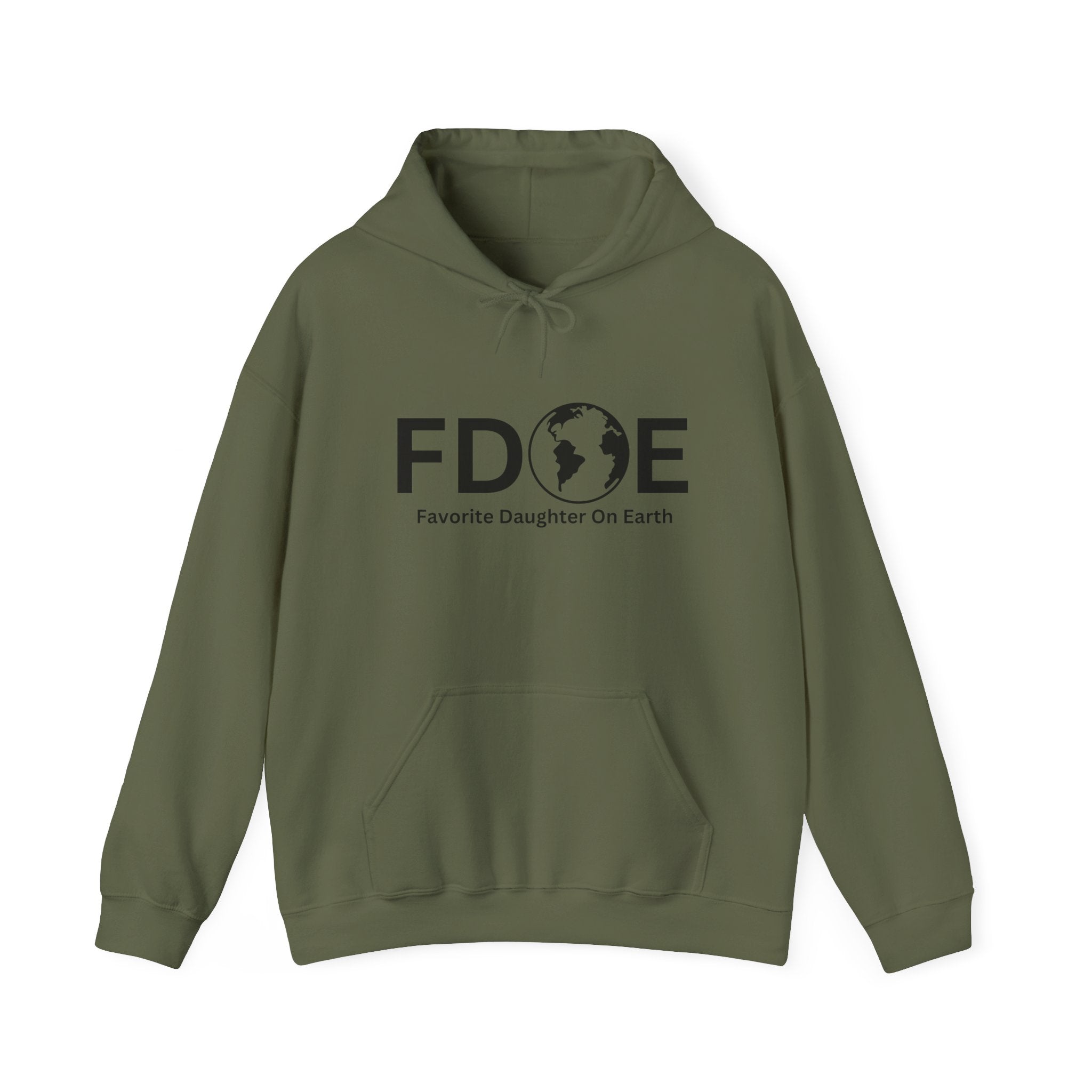 Favorite Daughter On Earth (FDOE) - Unisex Heavy Blend Hooded Sweatshirt