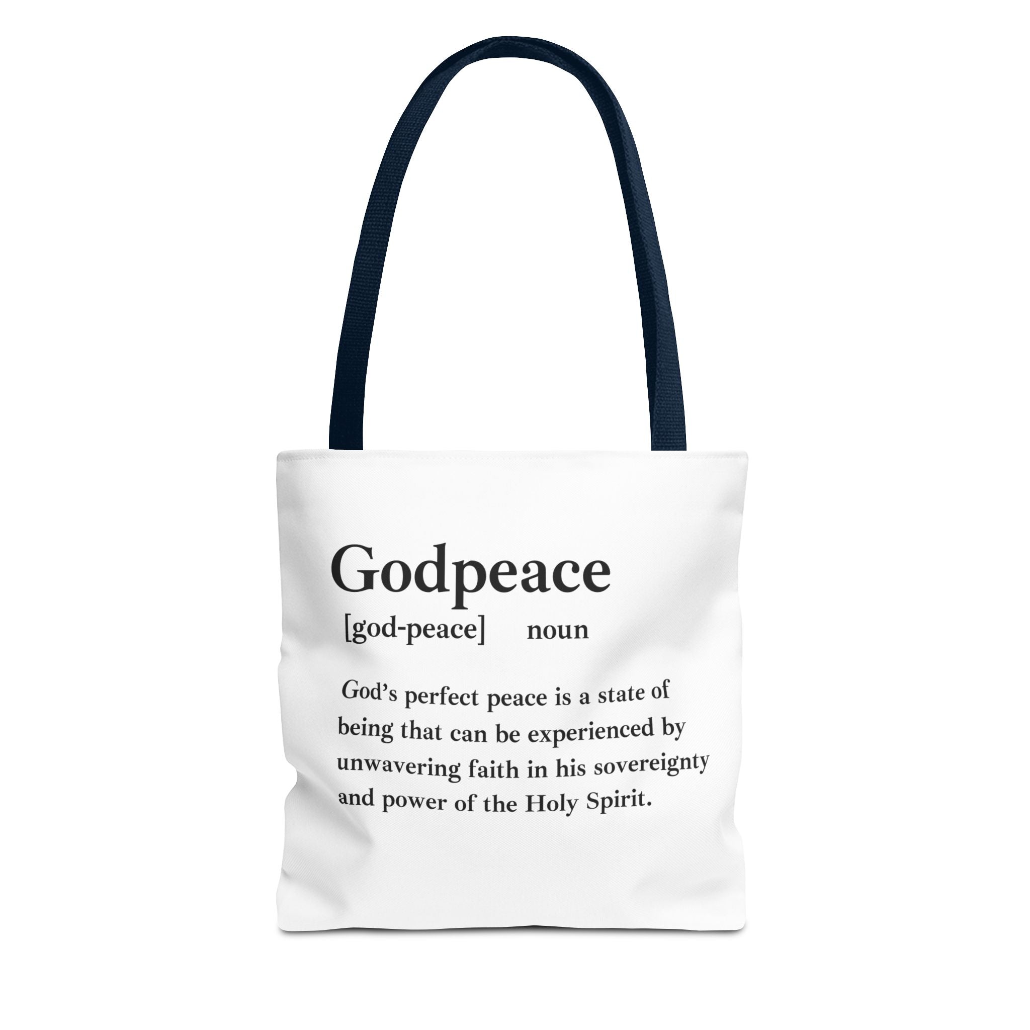 Godpeace Tote Bag - Custom Printed Stylish and Functional Tote