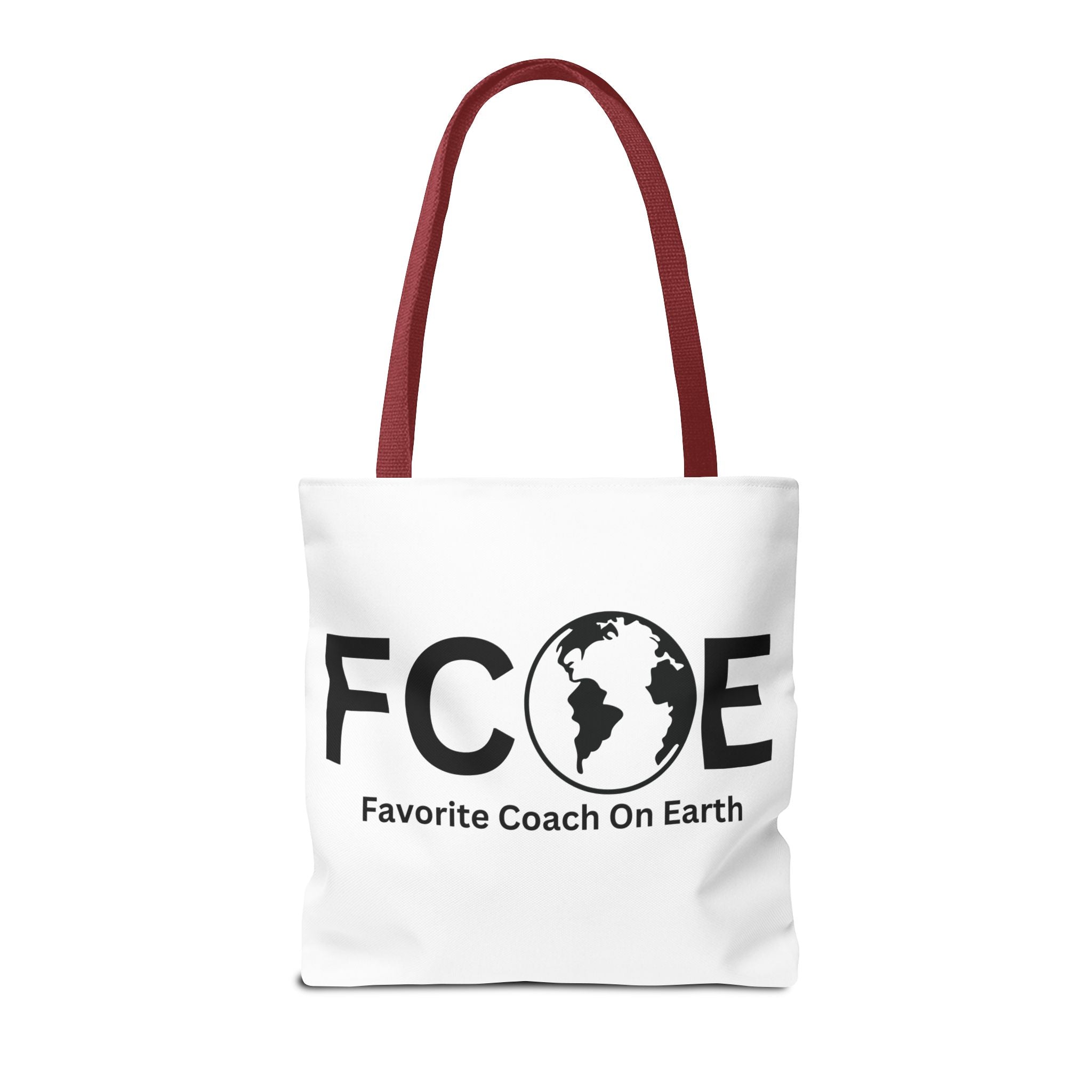 Favorite Coach On Earth (FCOE) Tote Bag - Custom Printed Stylish and Functional Tote