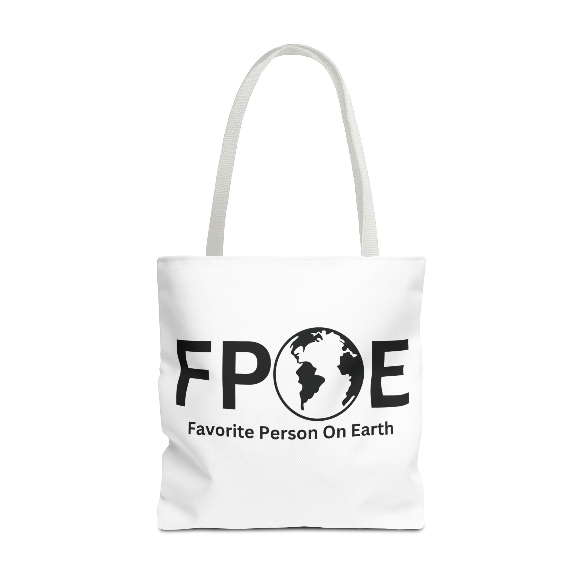 Favorite Person On Earth (FPOE) Tote Bag - Custom Printed Stylish and Functional Tote