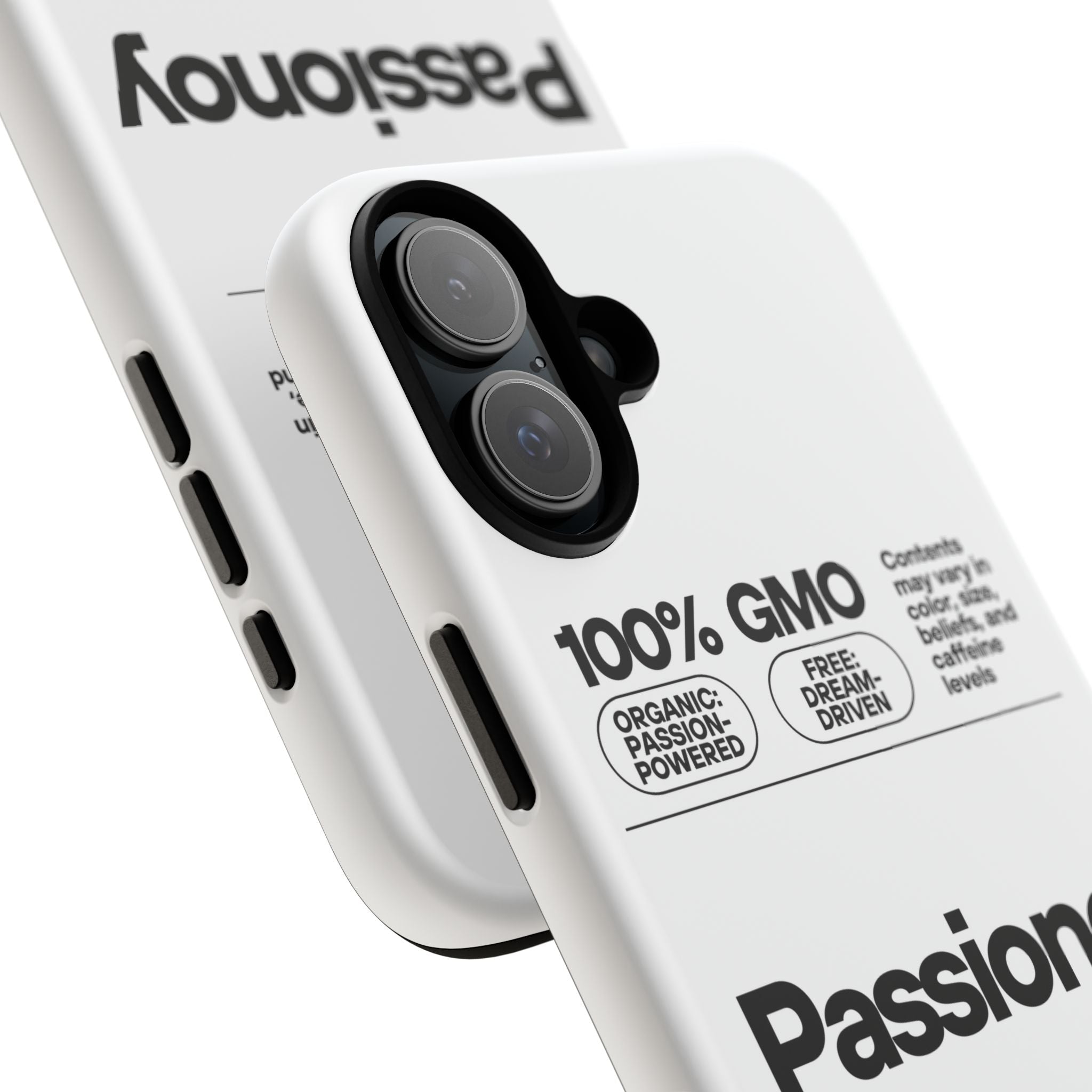 Passionoy Label Tough Cases - Custom Protective Phone Cases for iPhone, Samsung Galaxy, and Google Pixel