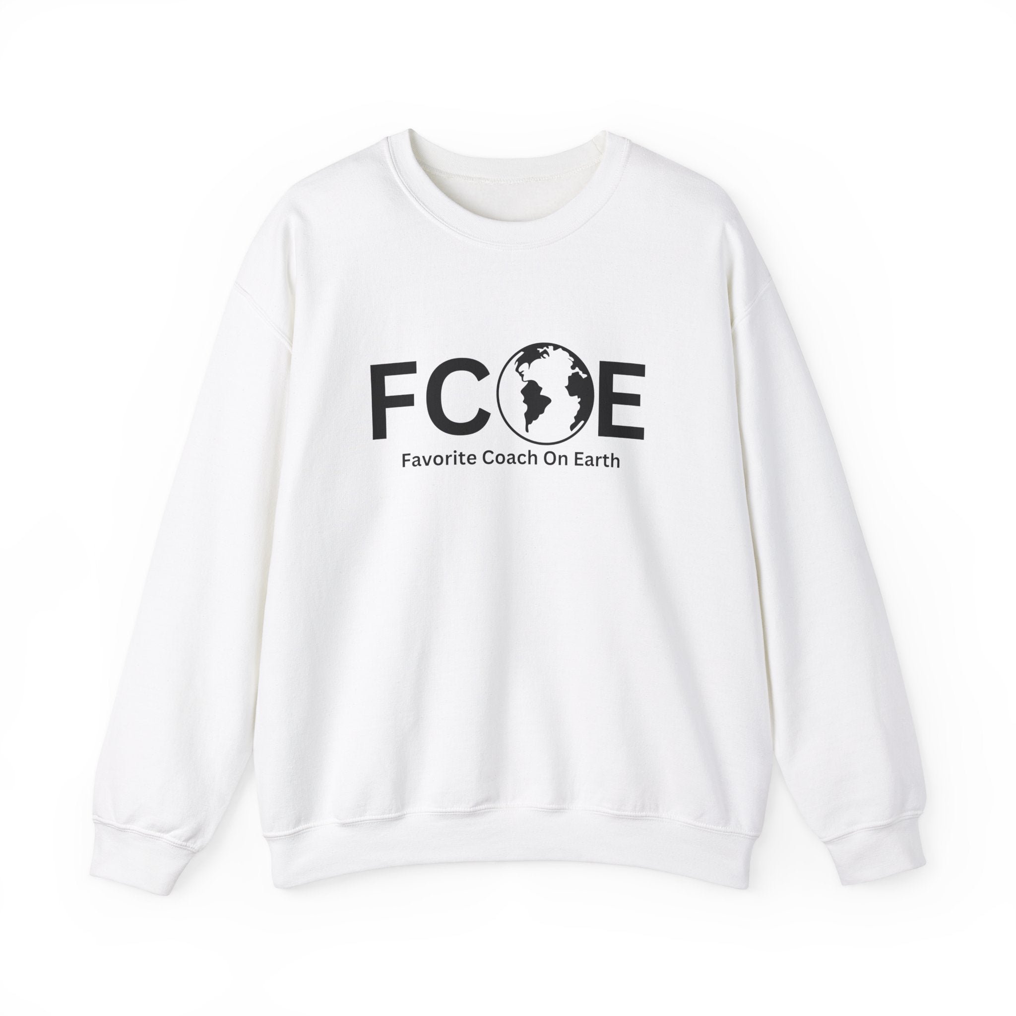 Favorite Coach On Earth (FCOE) Unisex Heavy Blend™ Crewneck Sweatshirt