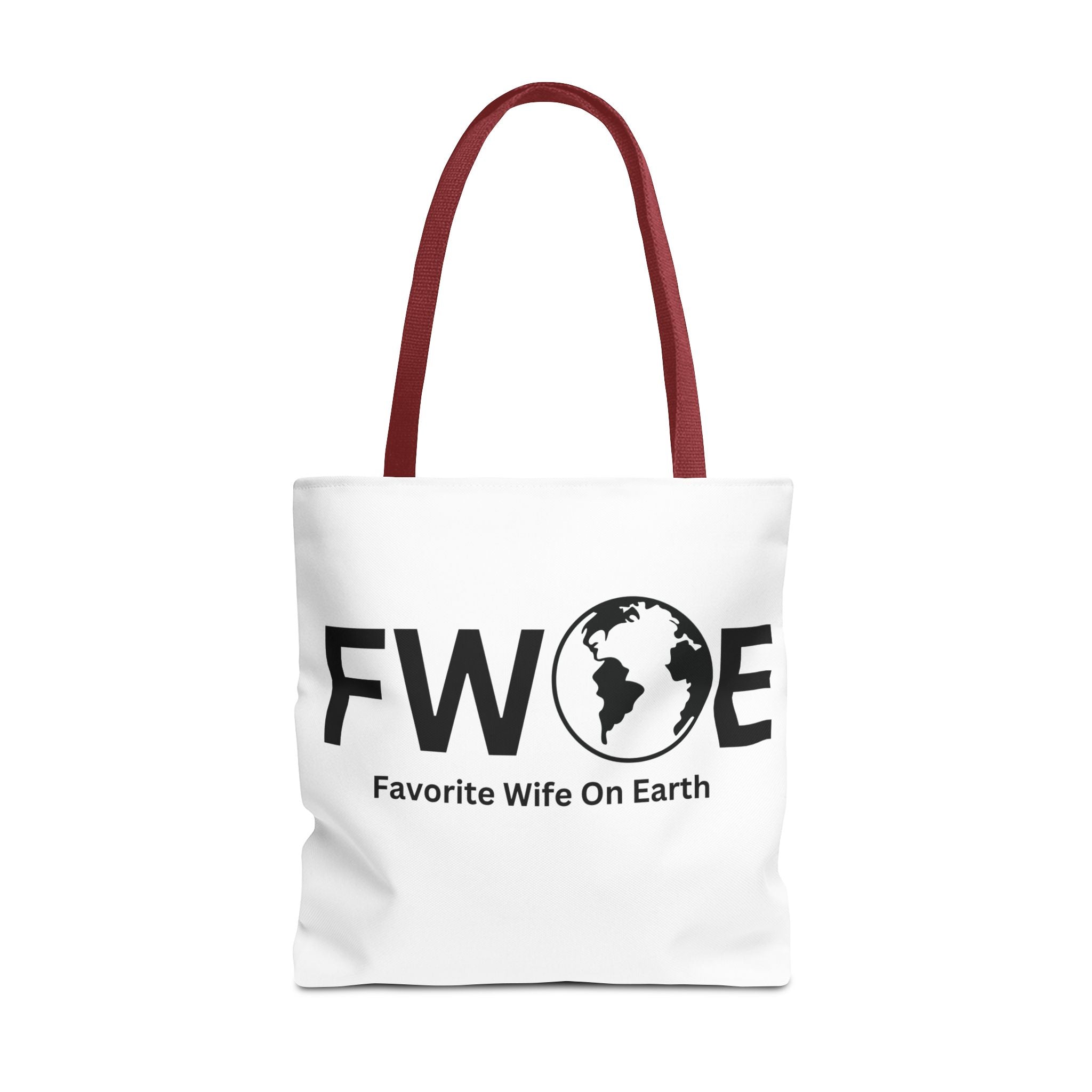Favorite Wife On Earth (FWOE) Tote Bag - Custom Printed Stylish and Functional Tote