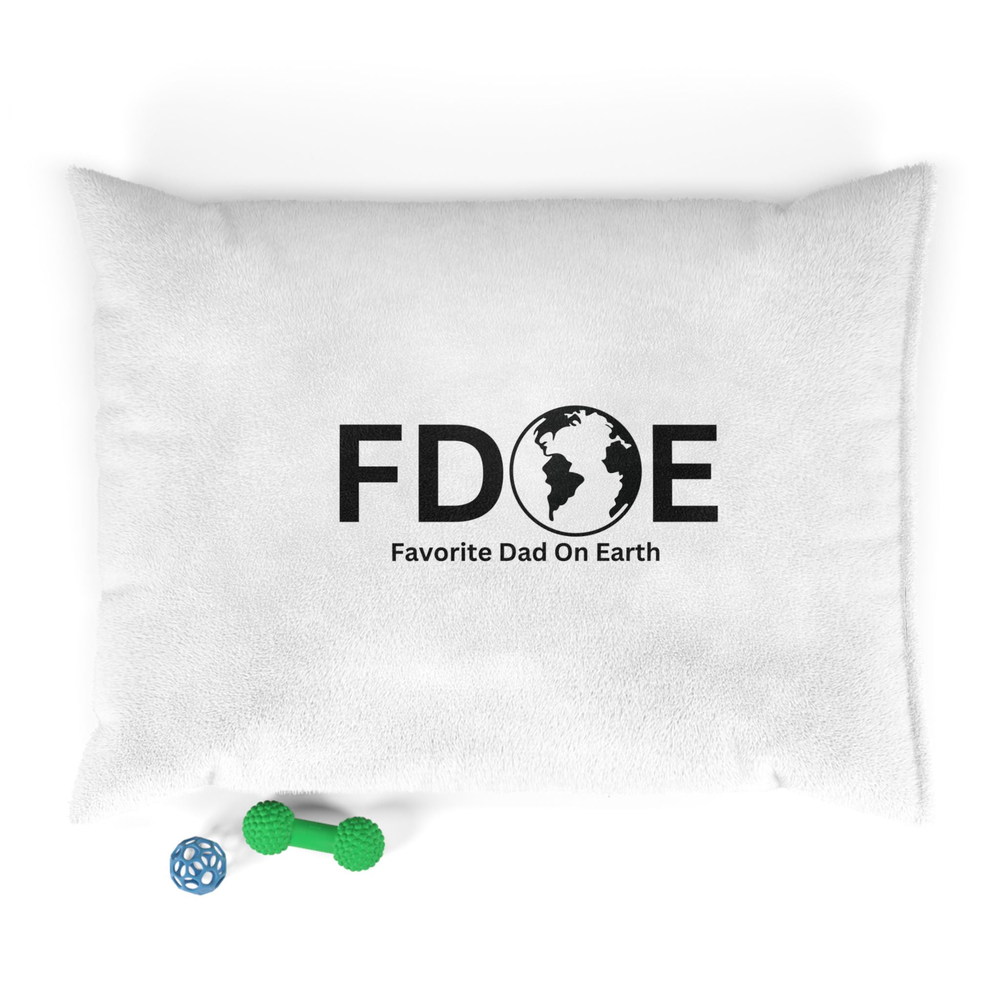 Favorite Dog On Earth (FDOE) Custom Pet Bed - Cozy and Stylish Dog Nest