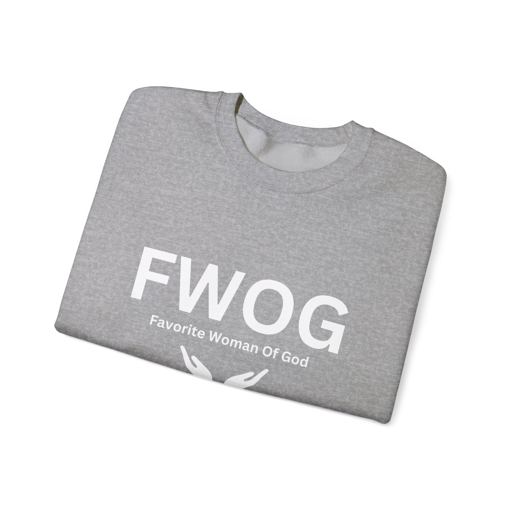 Favorite Woman of God (FWOG) Sweatshirt – Unisex Heavy Blend™ Crewneck