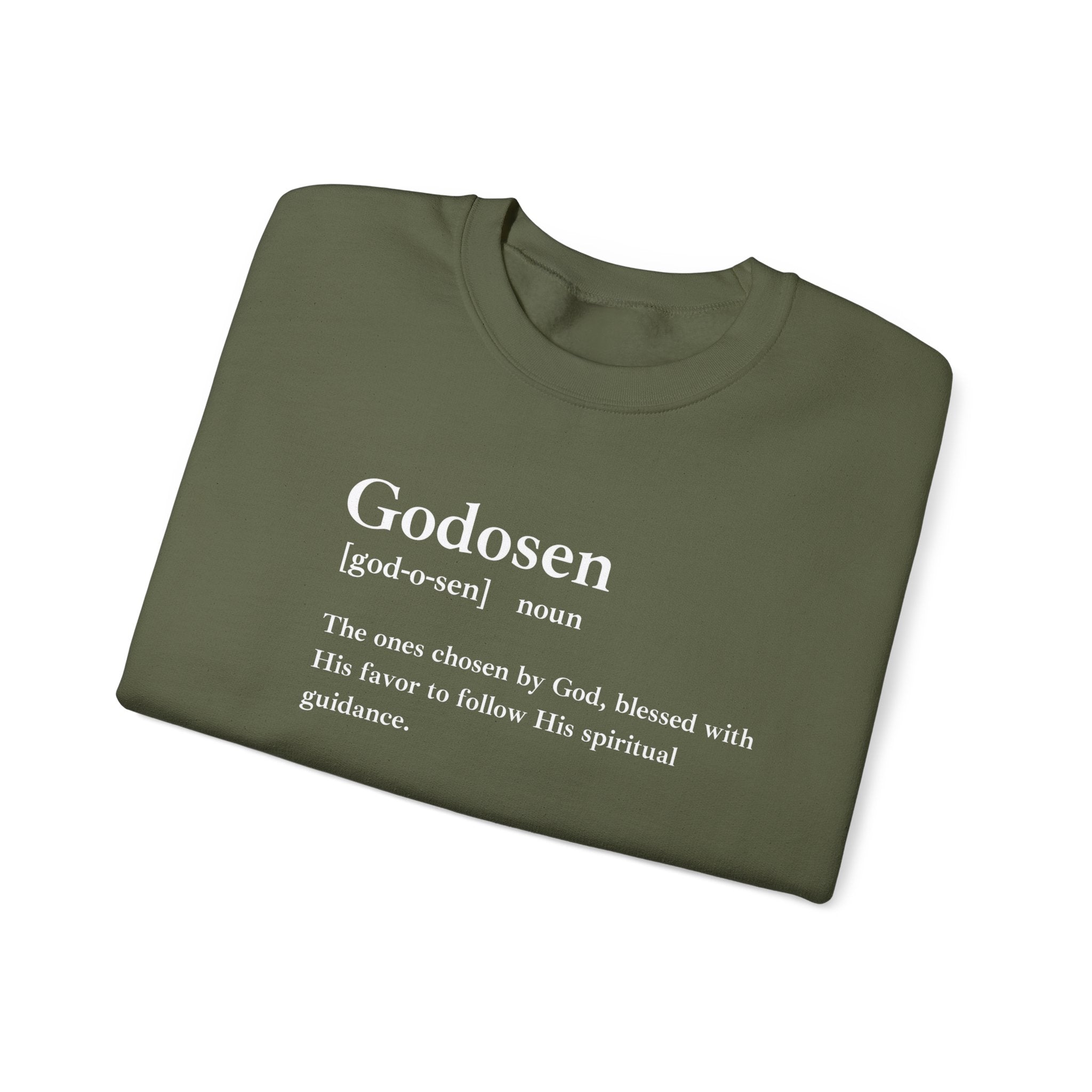 Godosen Unisex Heavy Blend Crewneck Sweatshirt - Cozy and Durable Style