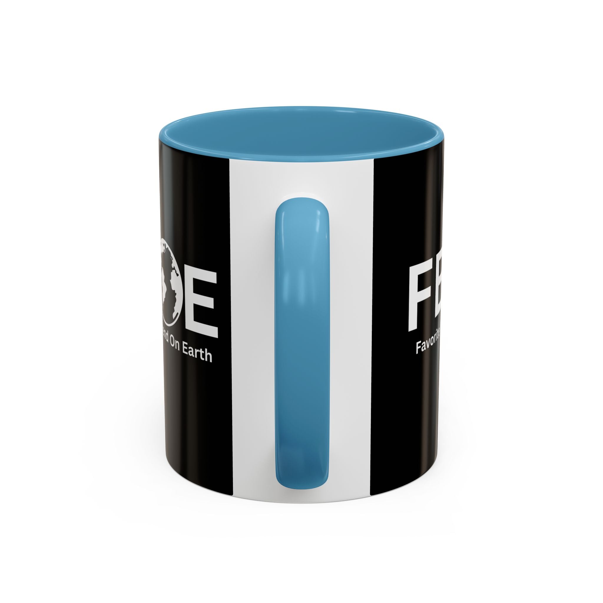 Favorite Boyfriend On Earth (FBOE) Accent Coffee Mug (11oz, 15oz)