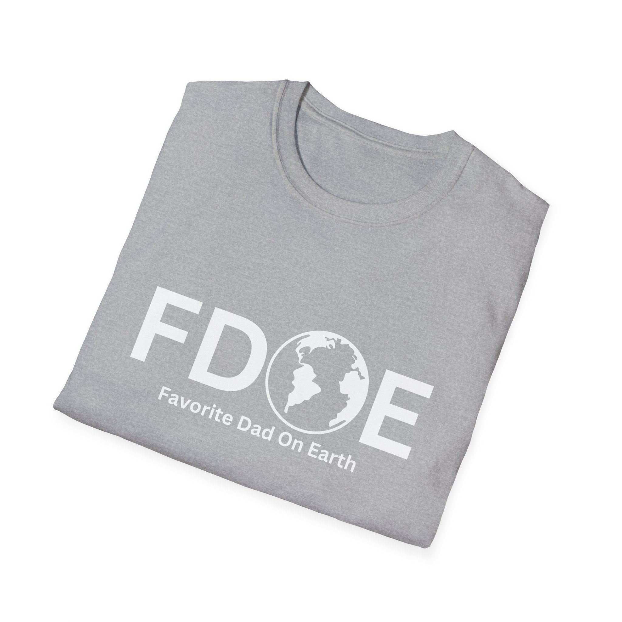 Favorite Dad On Earth (FDOE) - Comfort Colors 1717 Garment-Dyed T-Shirt