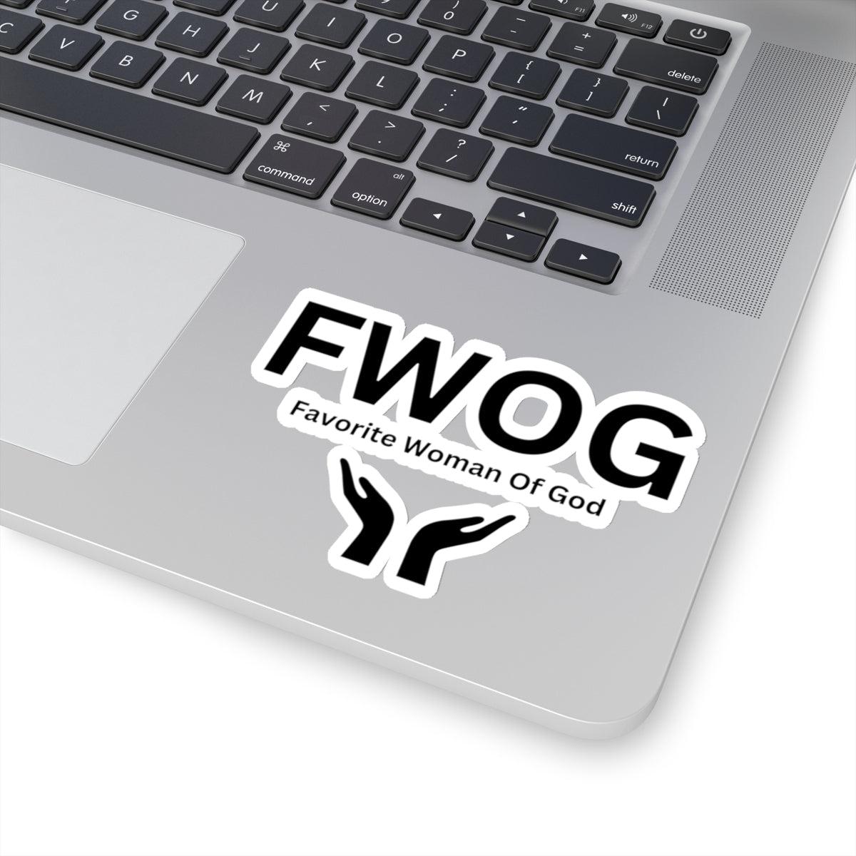 Favorite Woman of God (FWOG) Kiss-Cut Stickers - Custom Vinyl Stickers for Creative Decor