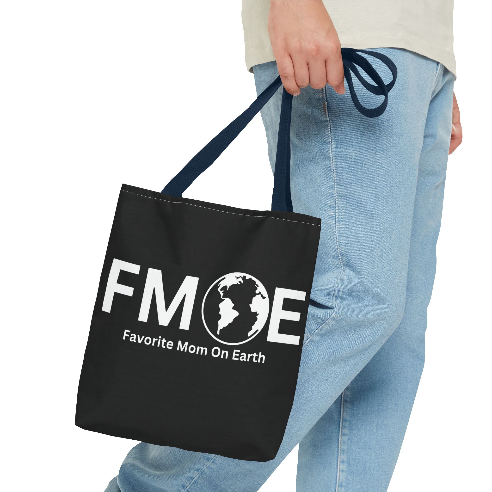 Favorite Mom On Earth (FMOE) Tote Bag- Custom Printed Stylish and Functional Tote