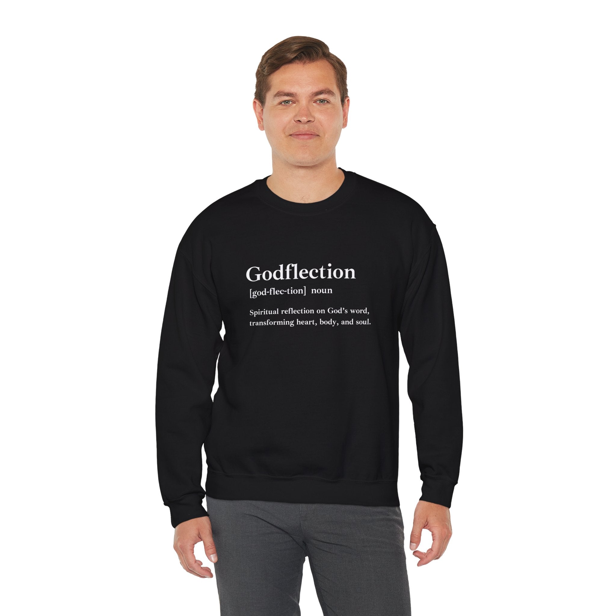 Godflection Unisex Heavy Blend™ Crewneck Sweatshirt