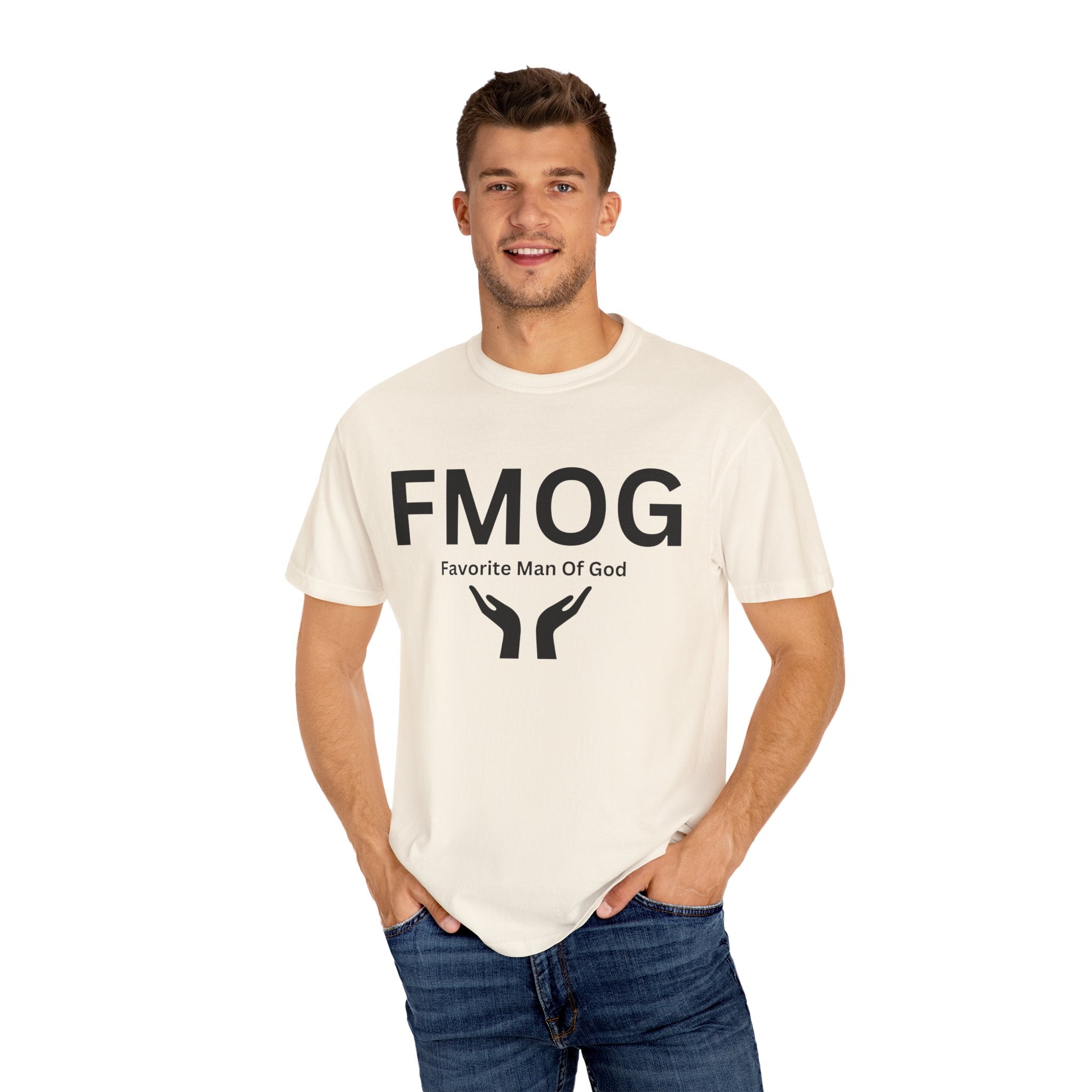 Favorite Man of God (FMOG) T-Shirt – Comfort Colors 1717 Garment-Dyed Tee