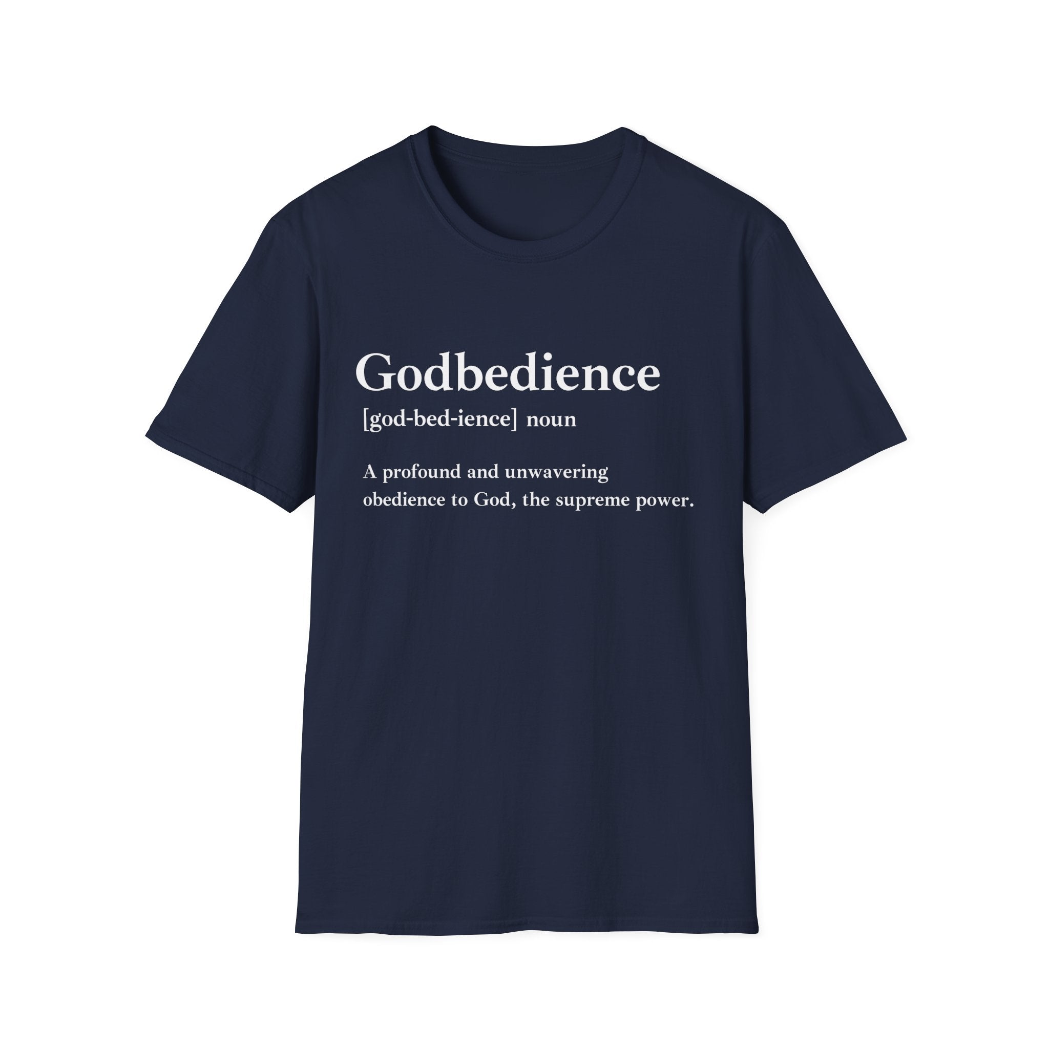 Godbedience Unisex Softstyle T-Shirt