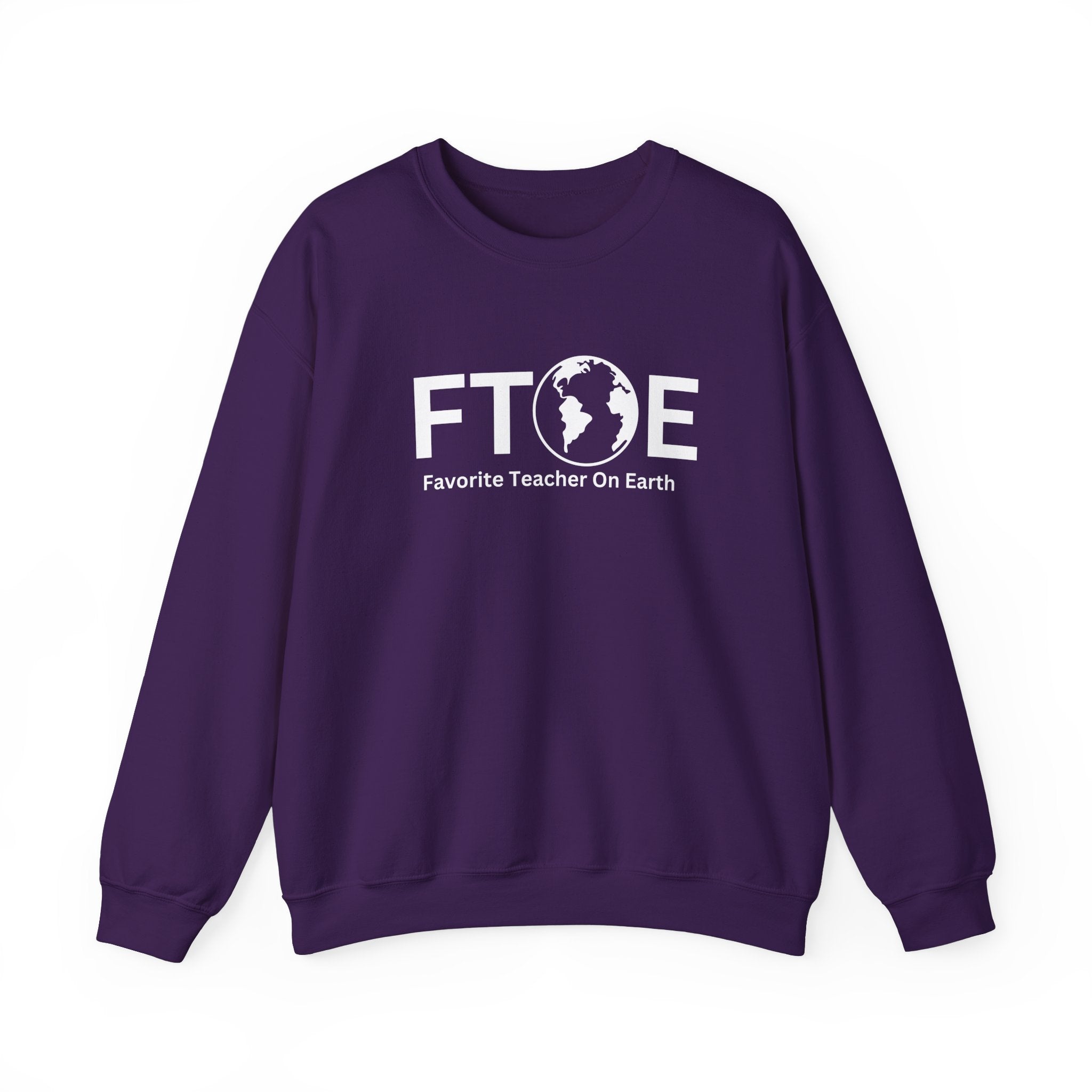 Favorite Teacher On Earth (FTOE) - Unisex Heavy Blend Crewneck Sweatshirt