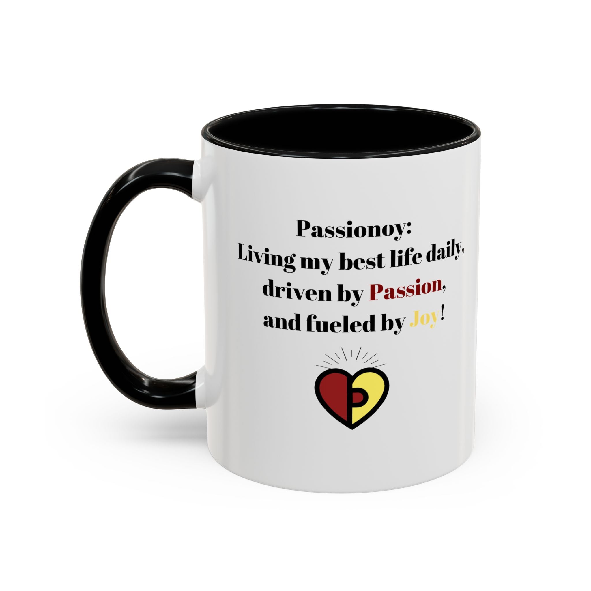 Passionoy Statement Accent Coffee Mug (11, 15oz)