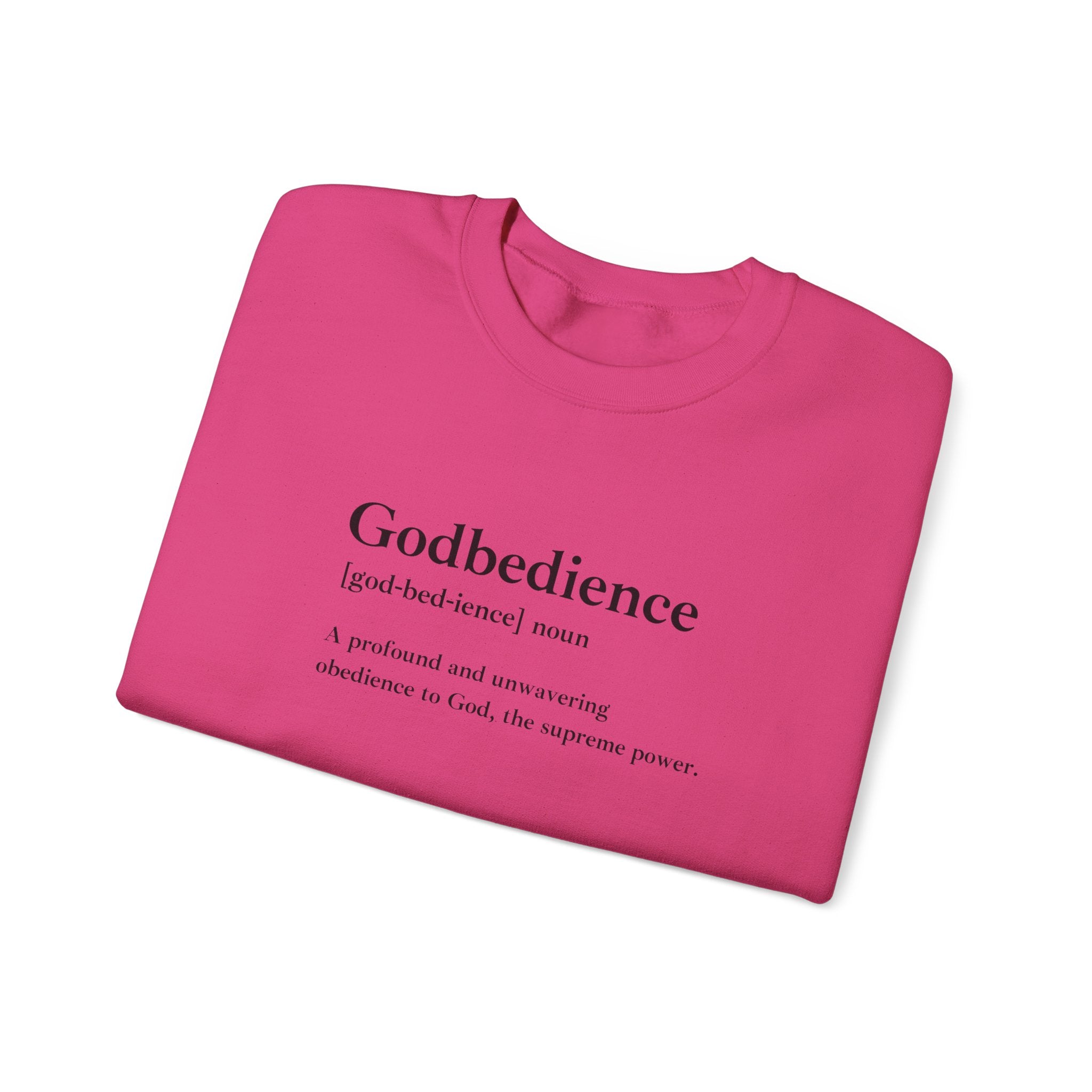 Godbedience Unisex Heavy Blend™ Crewneck Sweatshirt