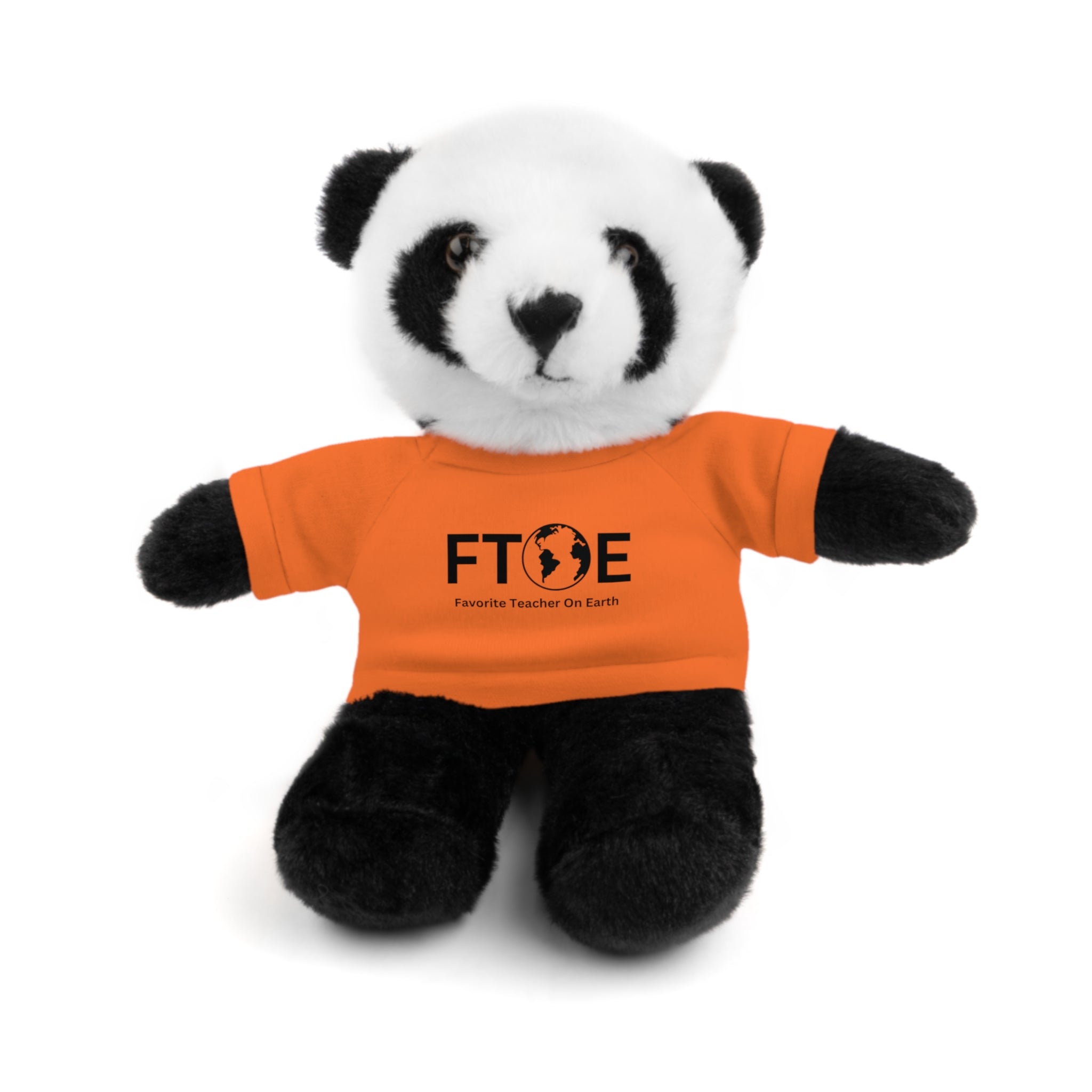 Stuffed Animal Gift – Favorite Teacher on Earth (FTOE) – Customizable T-Shirt & Animal