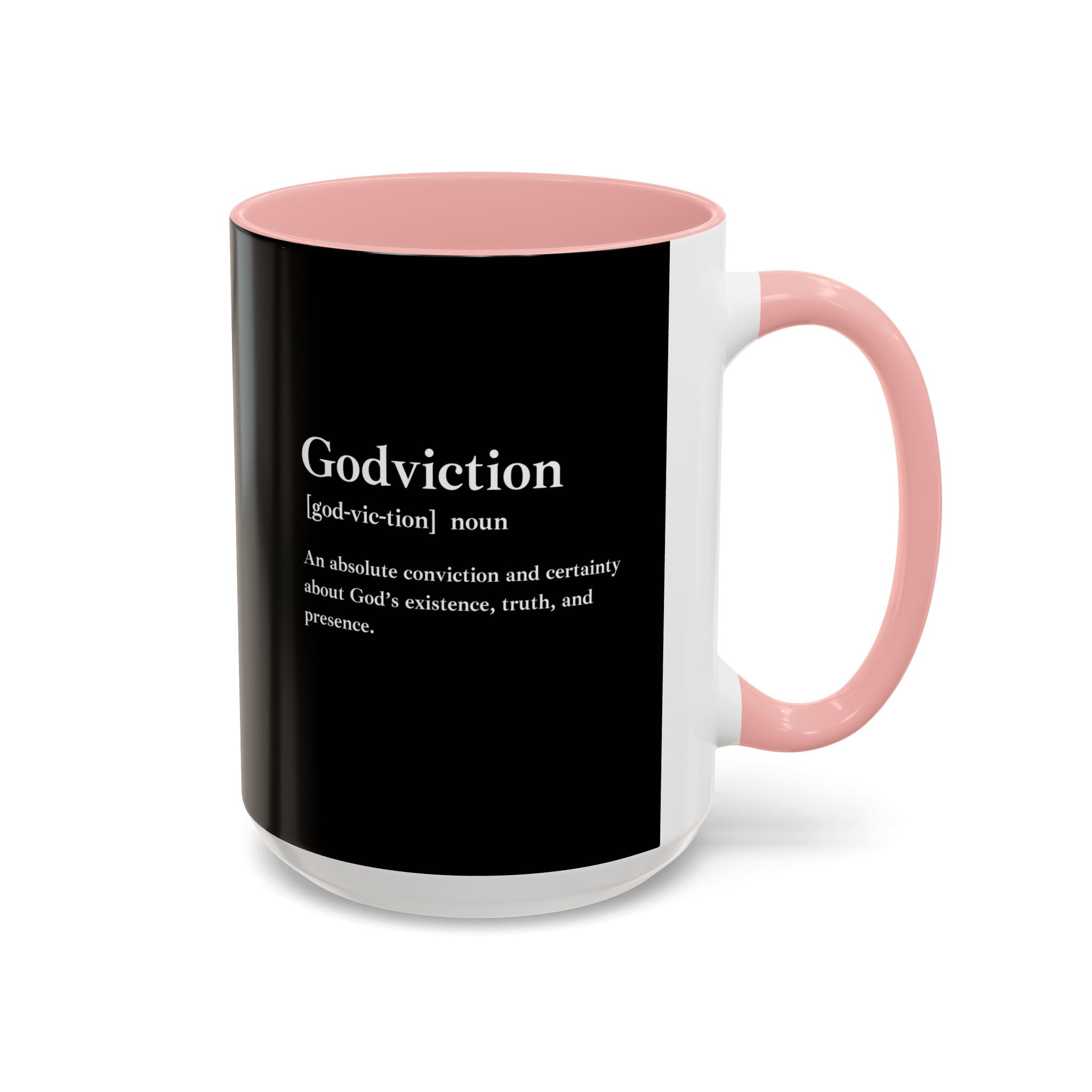 Godviction Accent Coffee Mug (11oz, 15oz)