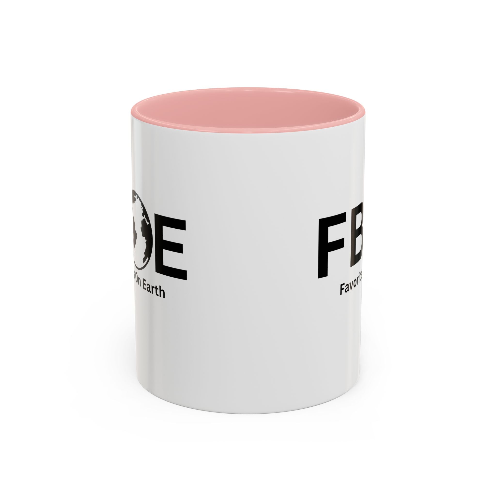 Favorite Boss On Earth (FBOE) Accent Coffee Mug (11oz, 15oz)