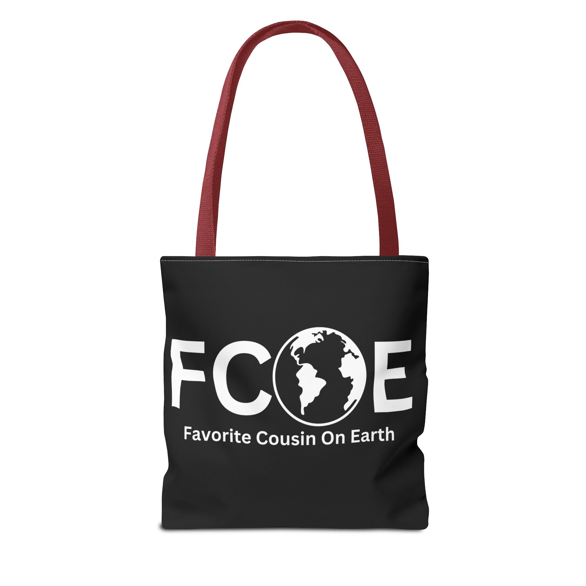 Favorite Cousin On Earth (FCOE) Tote Bag - Custom Printed Stylish and Functional Tote
